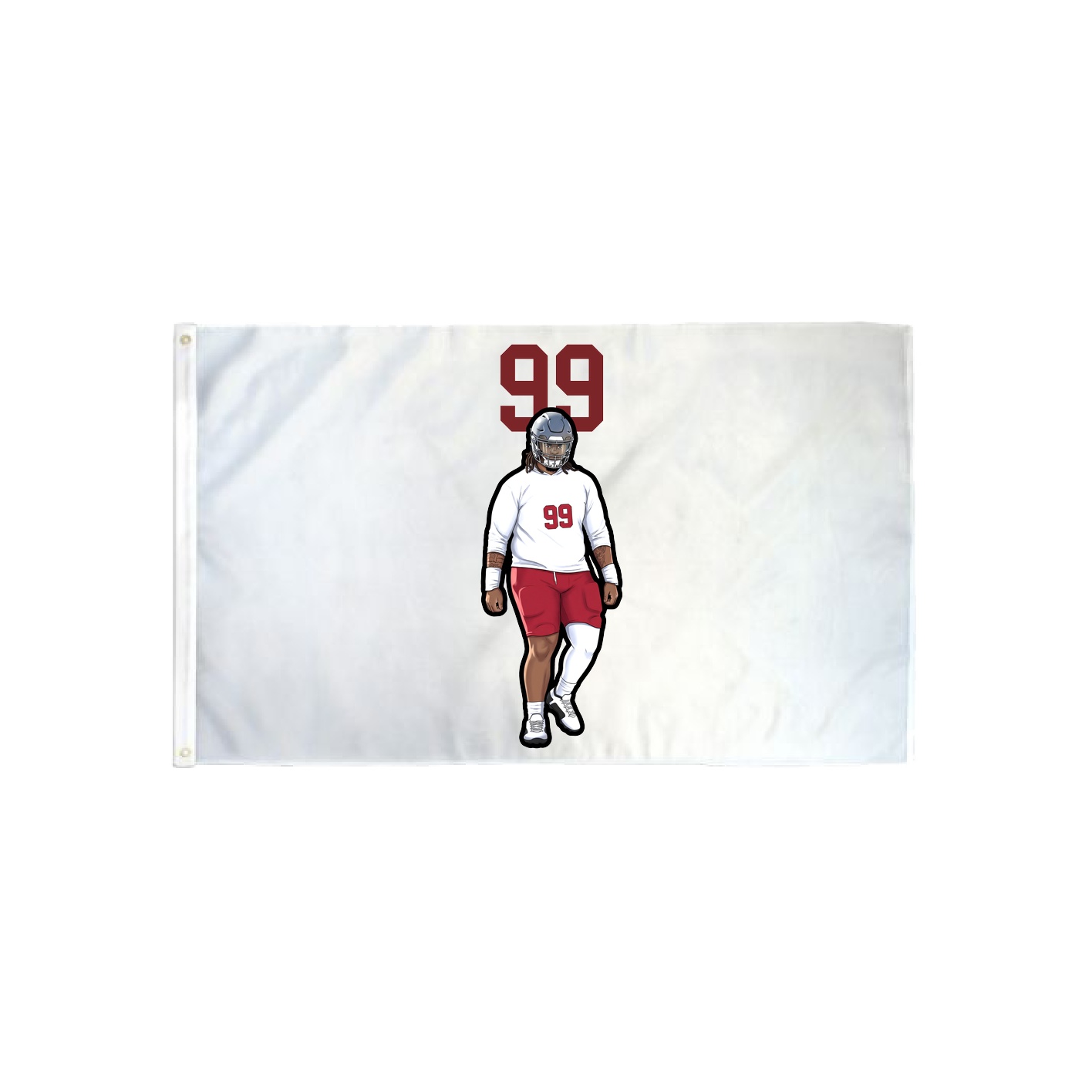 3x5 Flag — Number Top in Classic