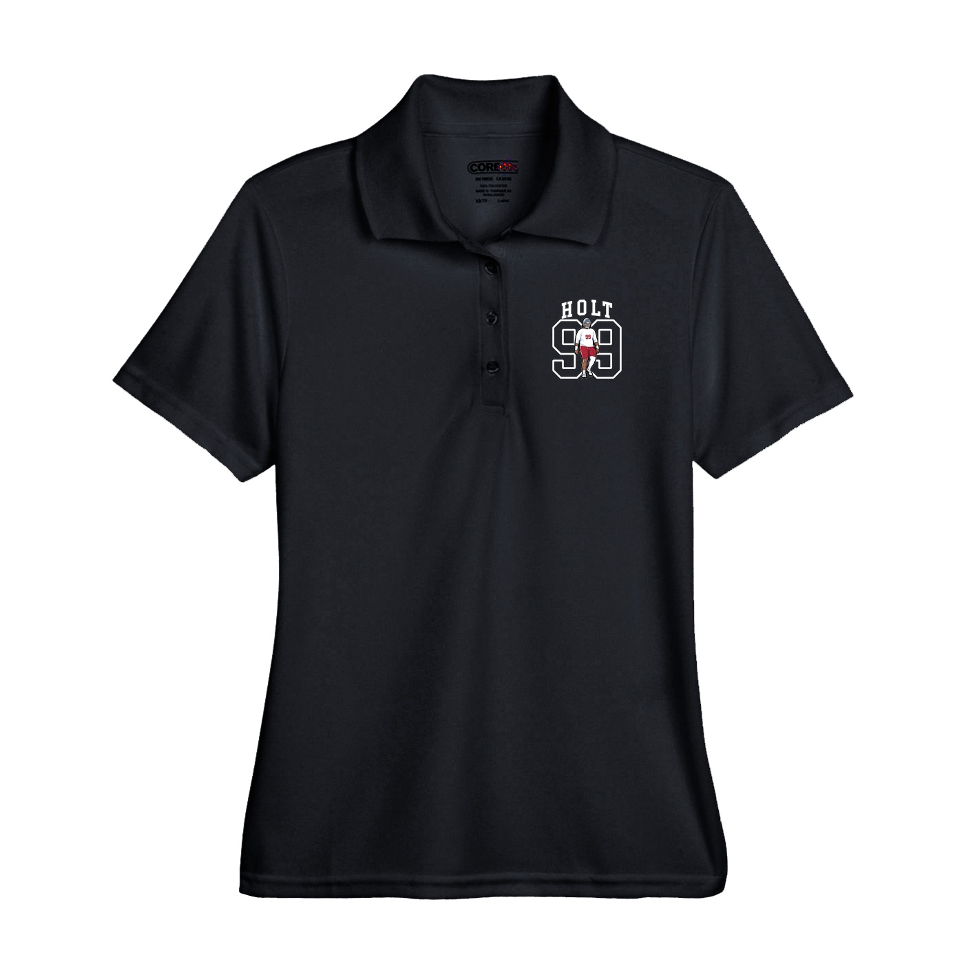 Performance Polo — Shirsey in Black