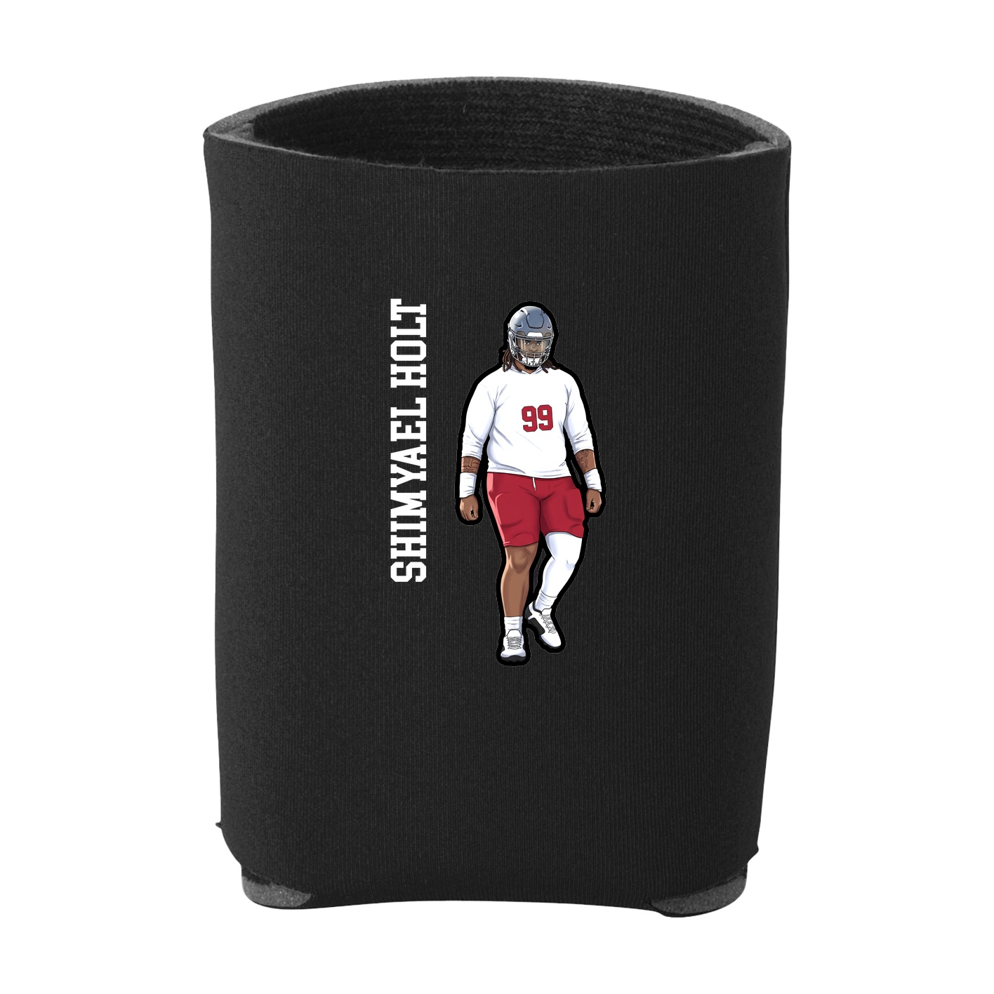 Can Holder — Name Vertical in Black