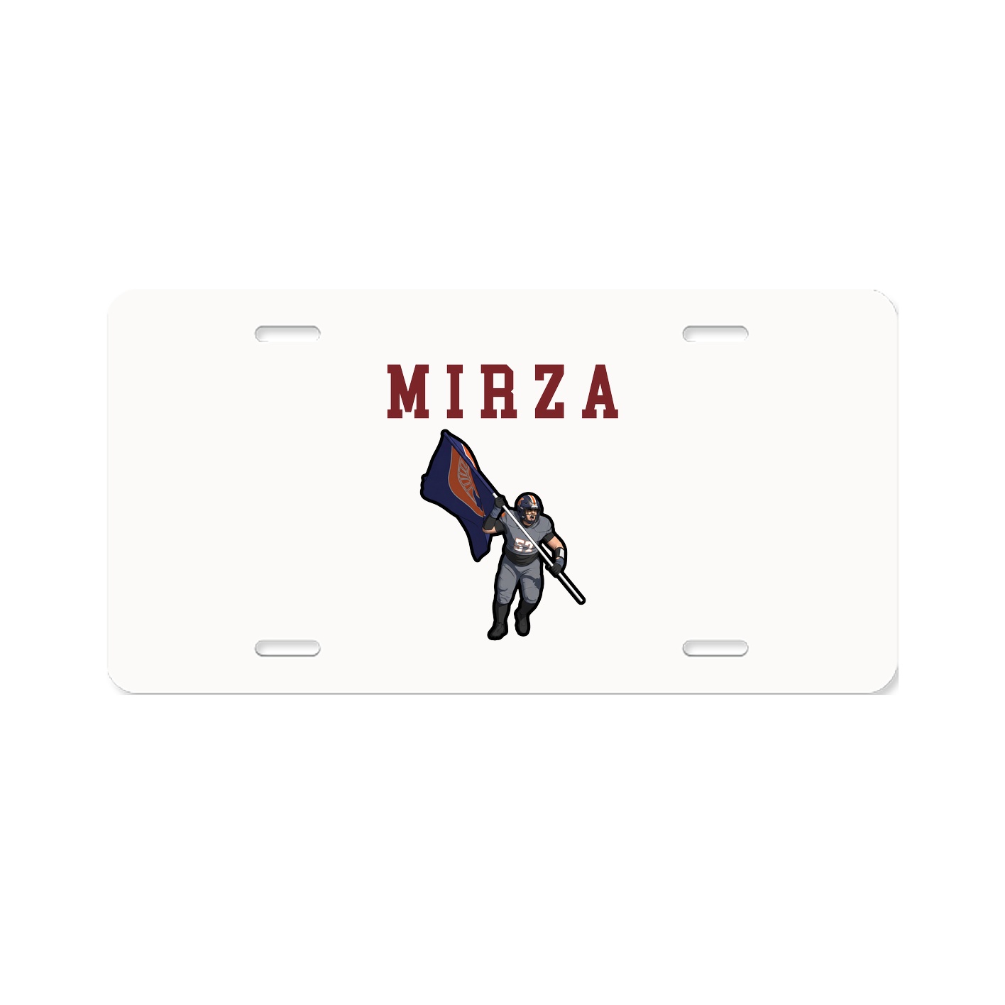 License Plate — Shirsey in Classic