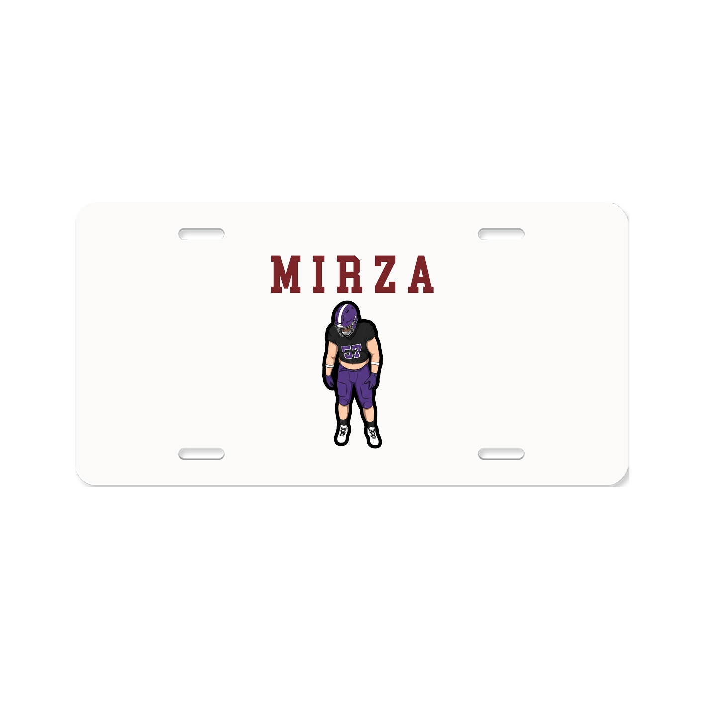 License Plate — Shirsey in Classic