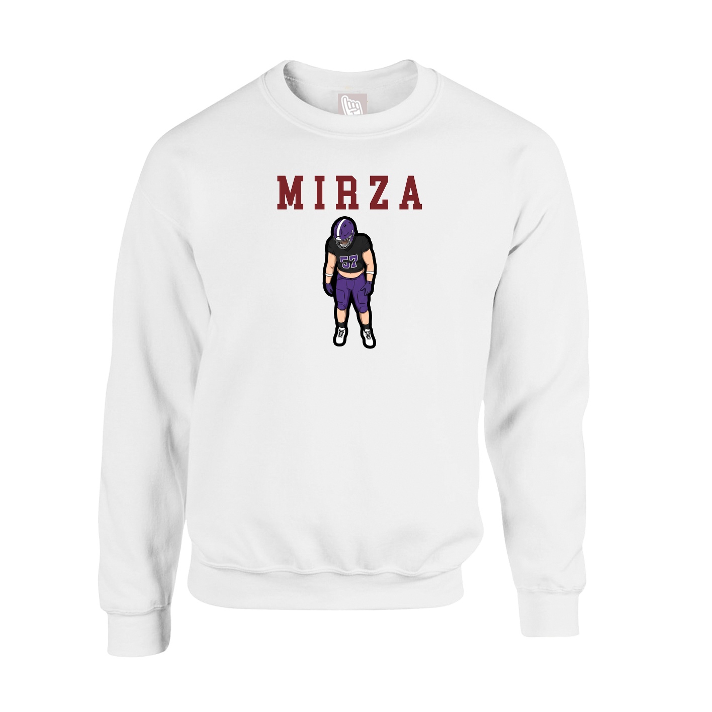 Fleece Crew — Shirsey in White