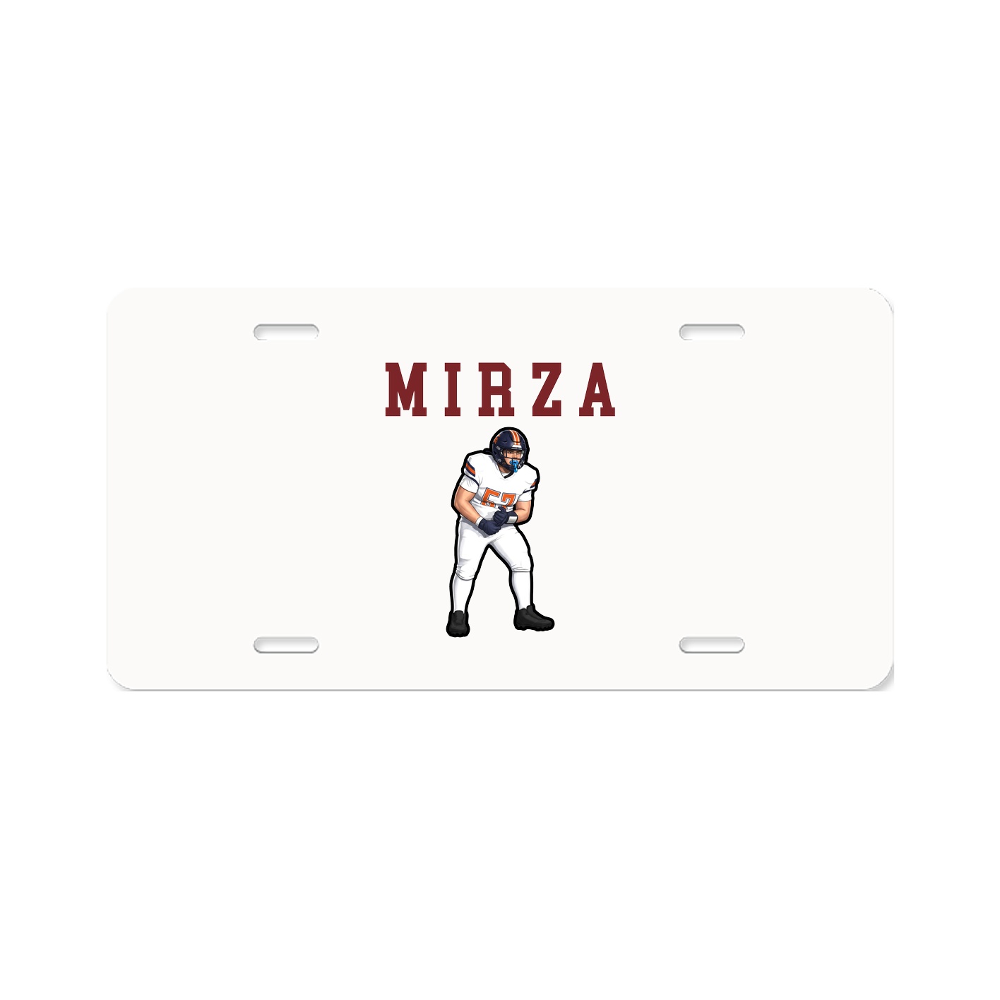 License Plate — Shirsey in Classic