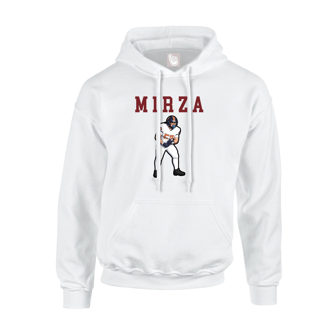 Youth Hoodie — Shirsey in White