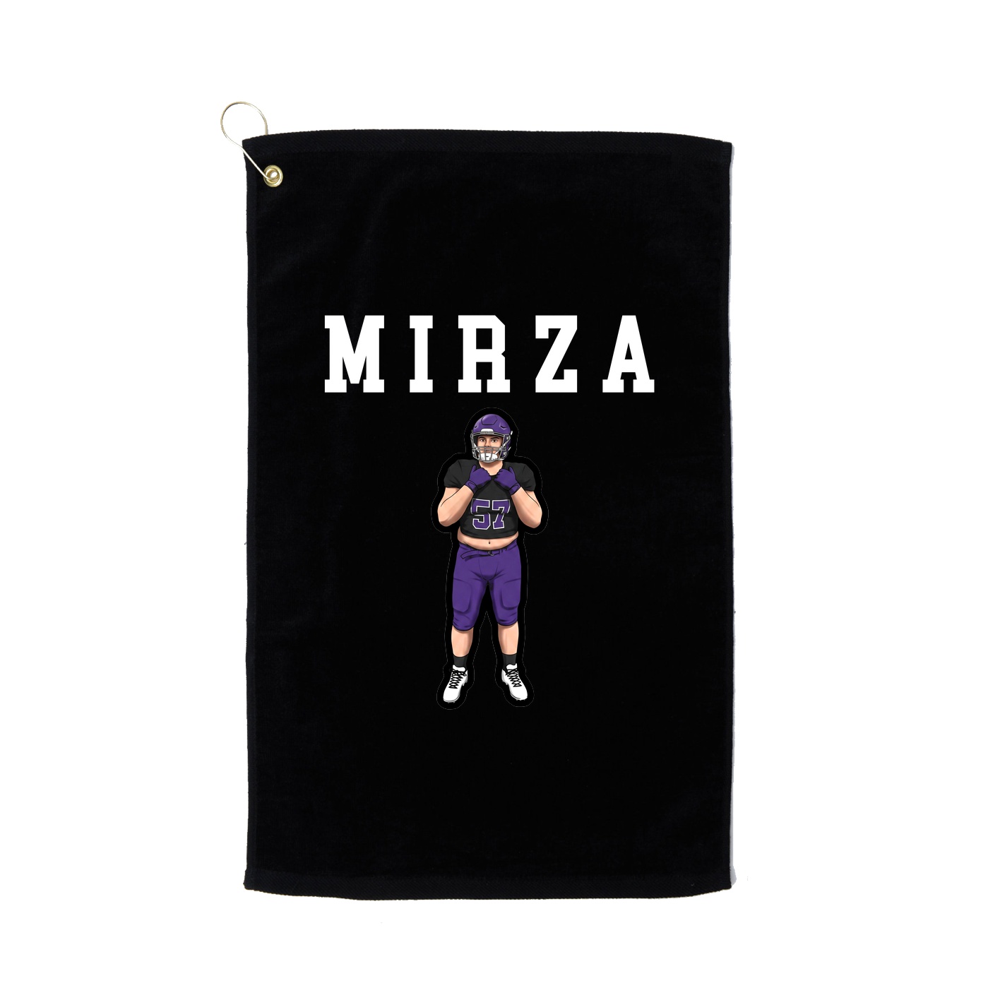 Golf Towel — Shirsey in Black