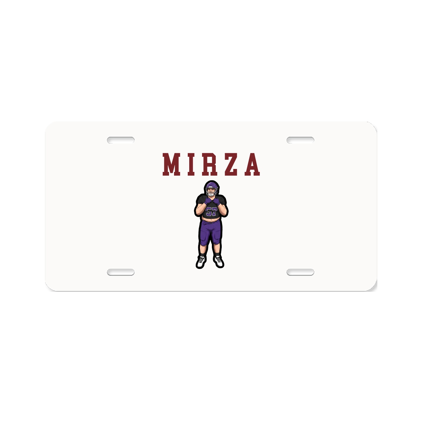 License Plate — Shirsey in Classic