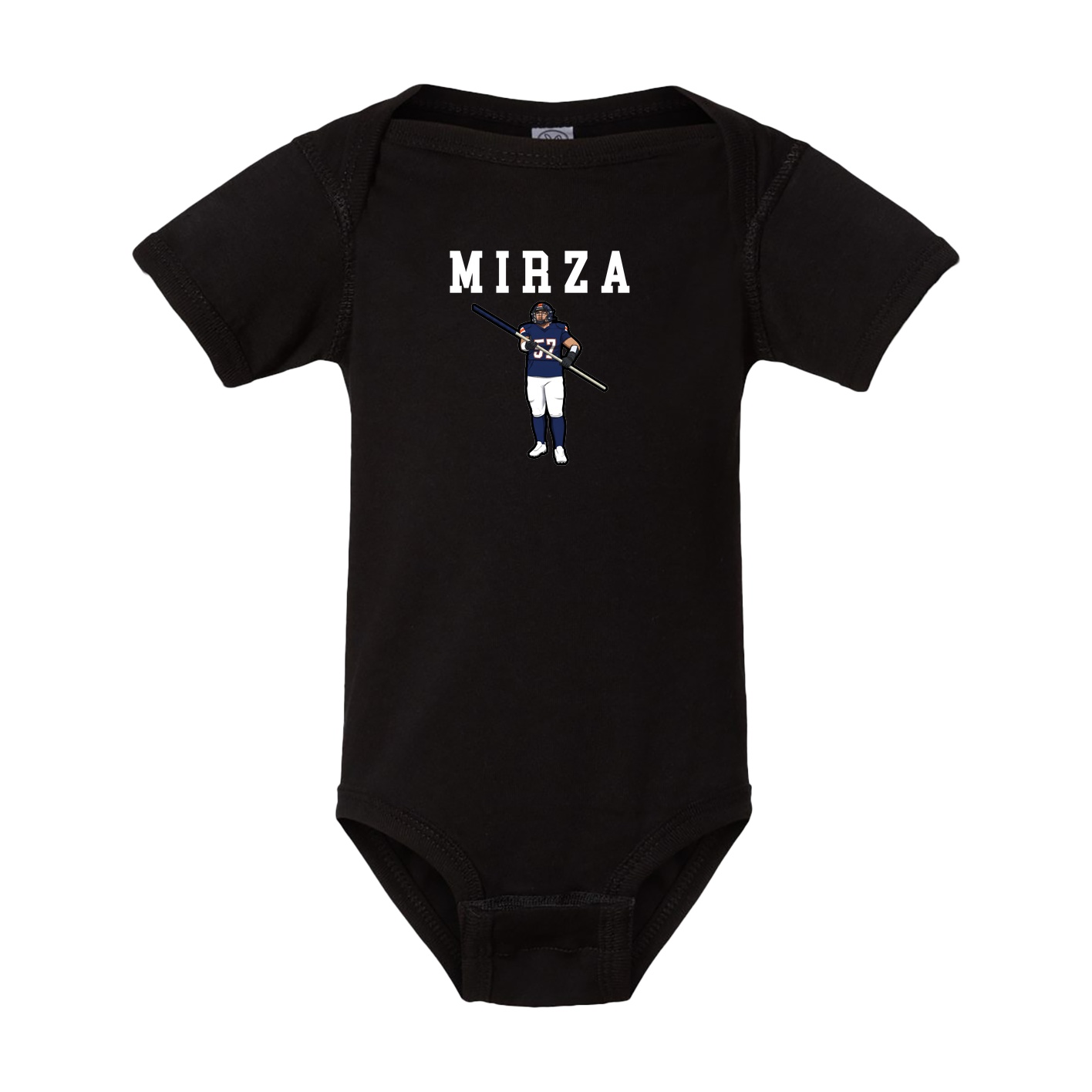 Baby Onesie — Shirsey in Black