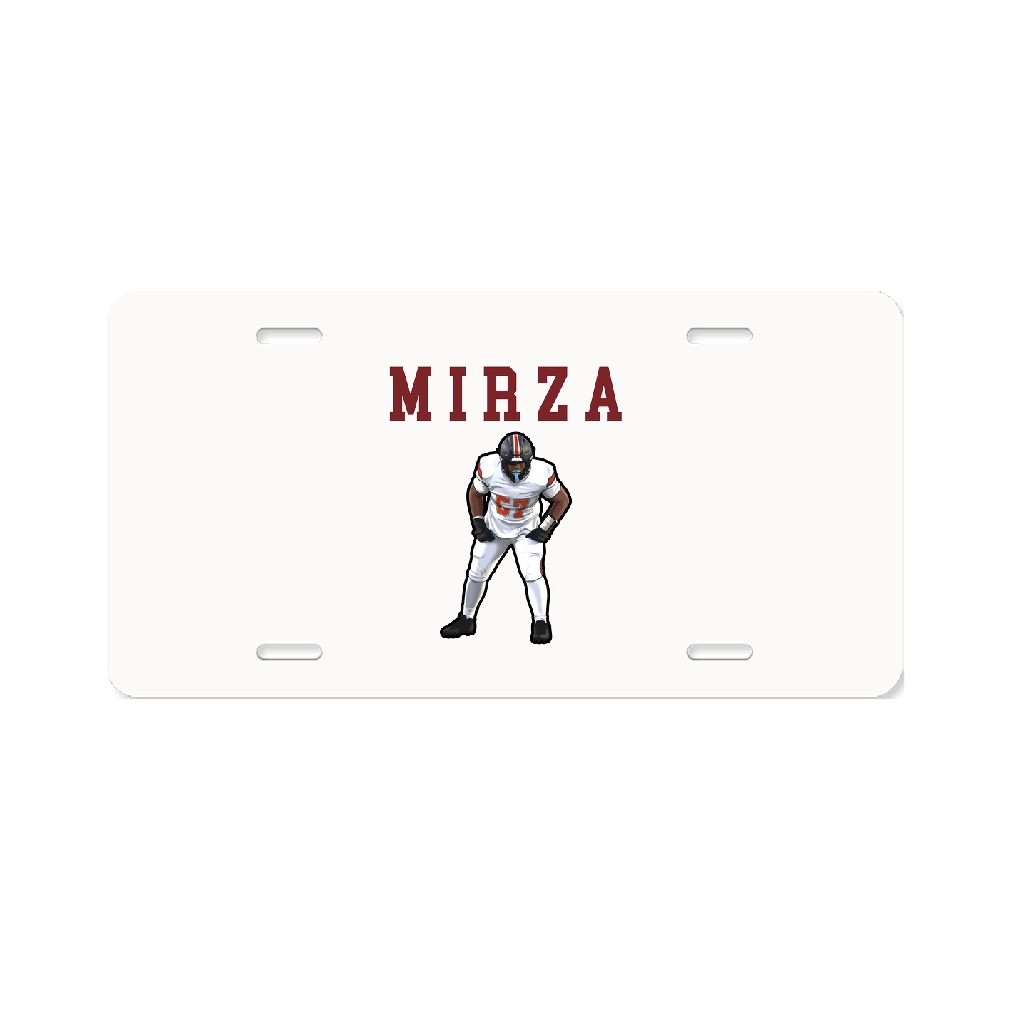 License Plate — Shirsey in Classic