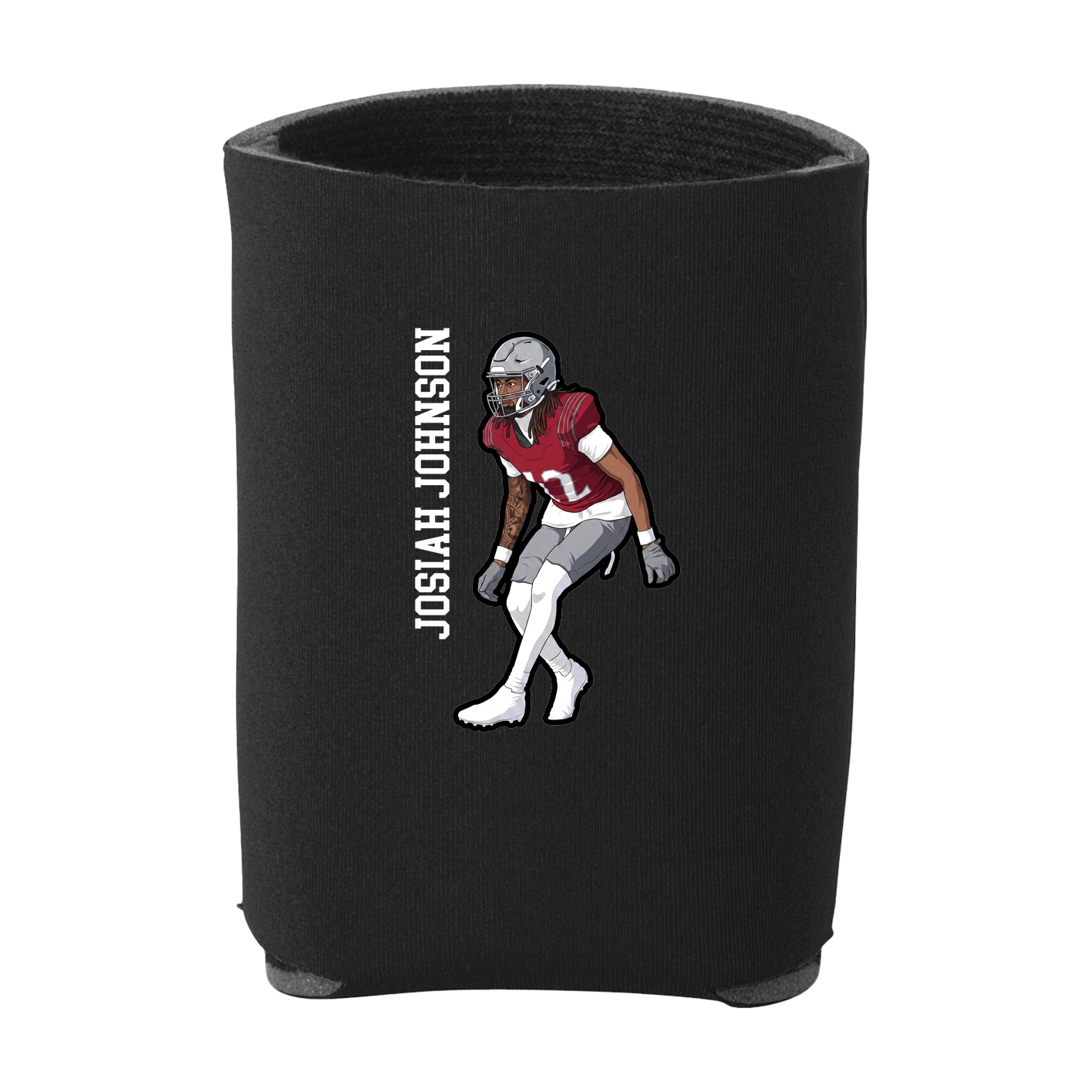 Can Holder — Name Vertical in Black