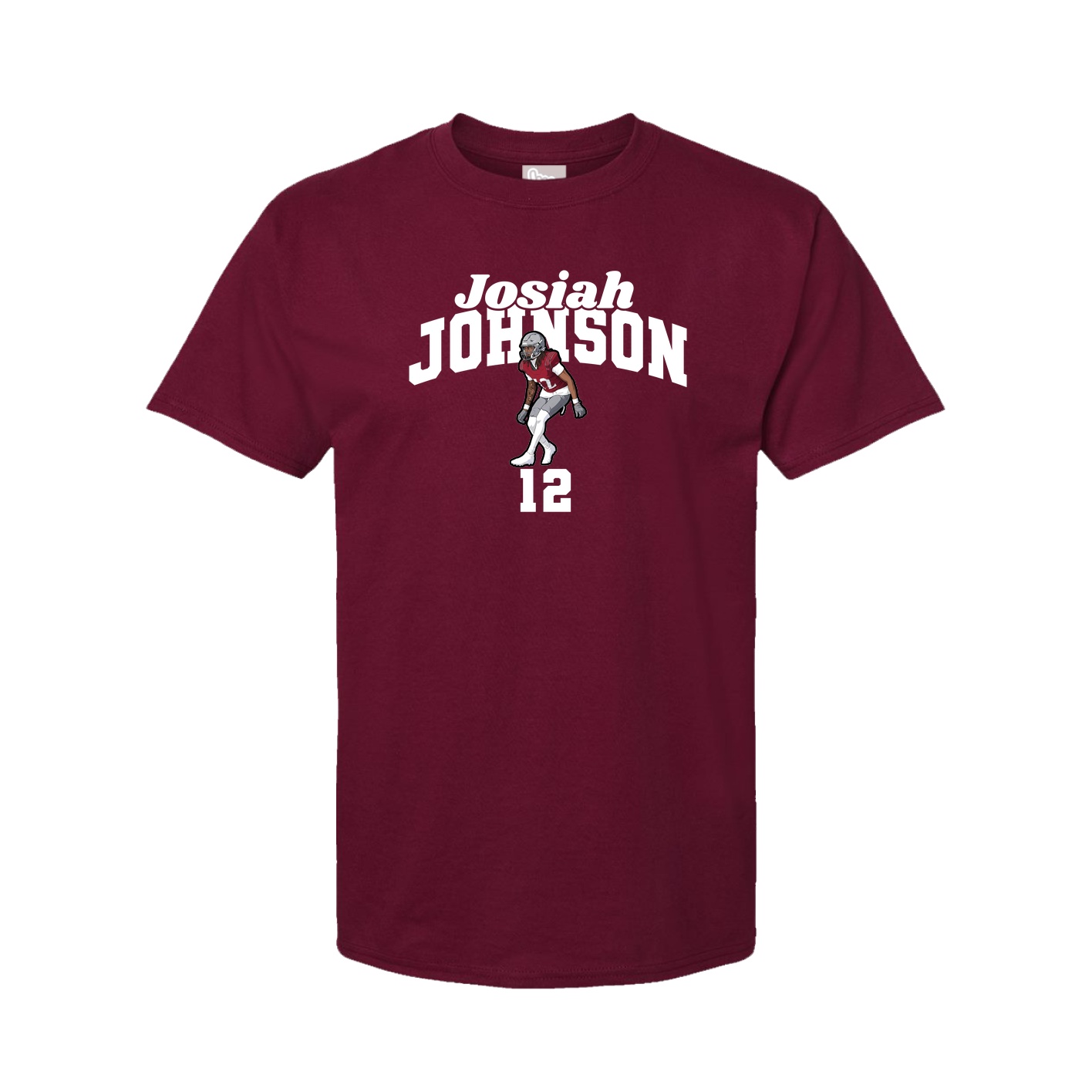 Youth Tee — Signature Arch in Cardinal