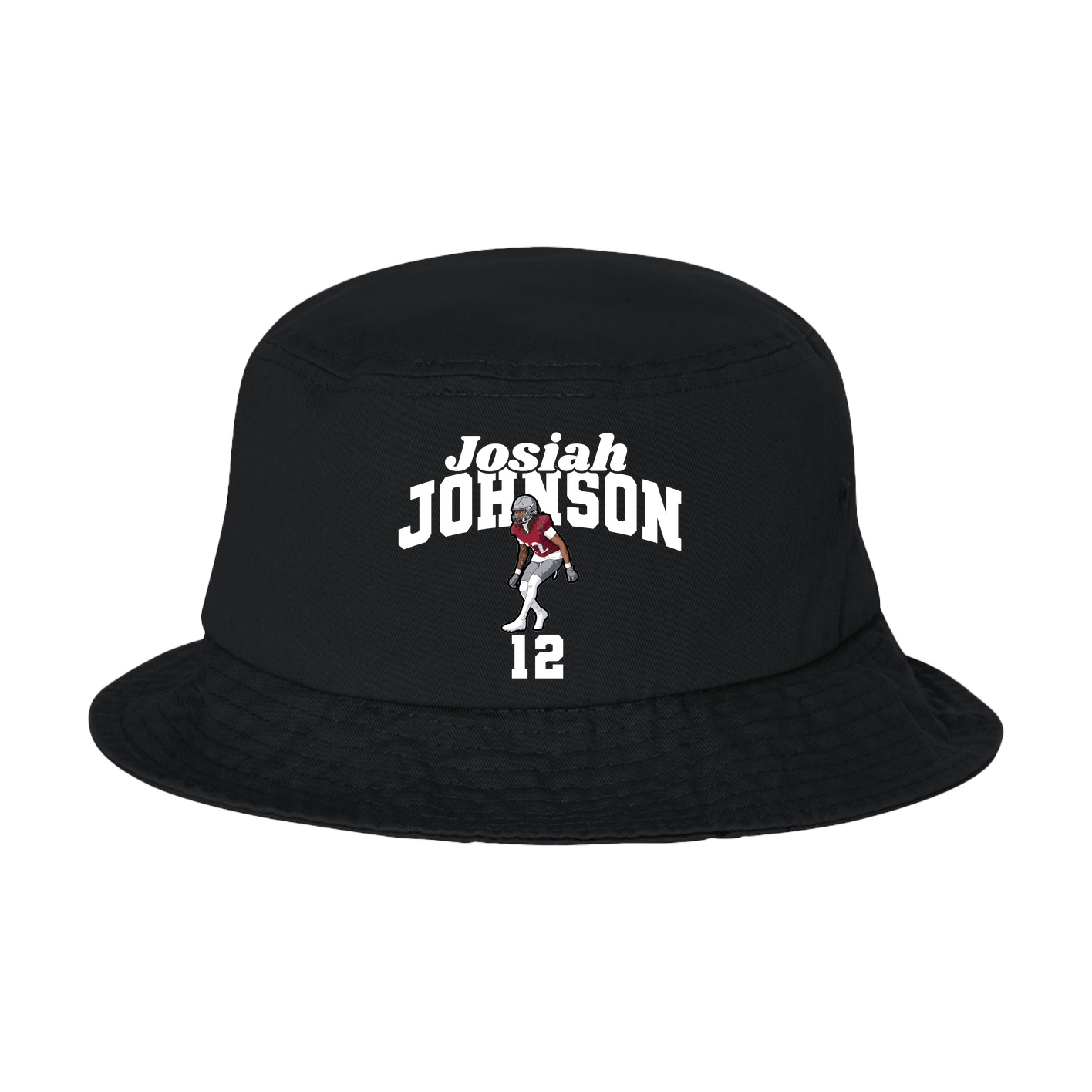 Bucket Cap — Signature Arch in Black