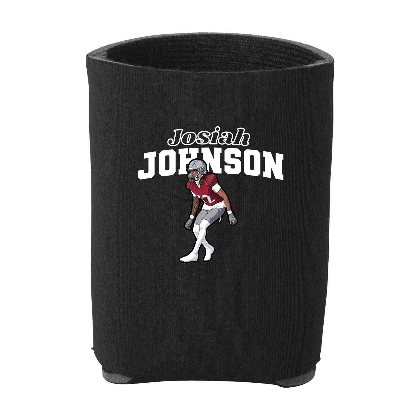 Can Holder — Name Arch in Black
