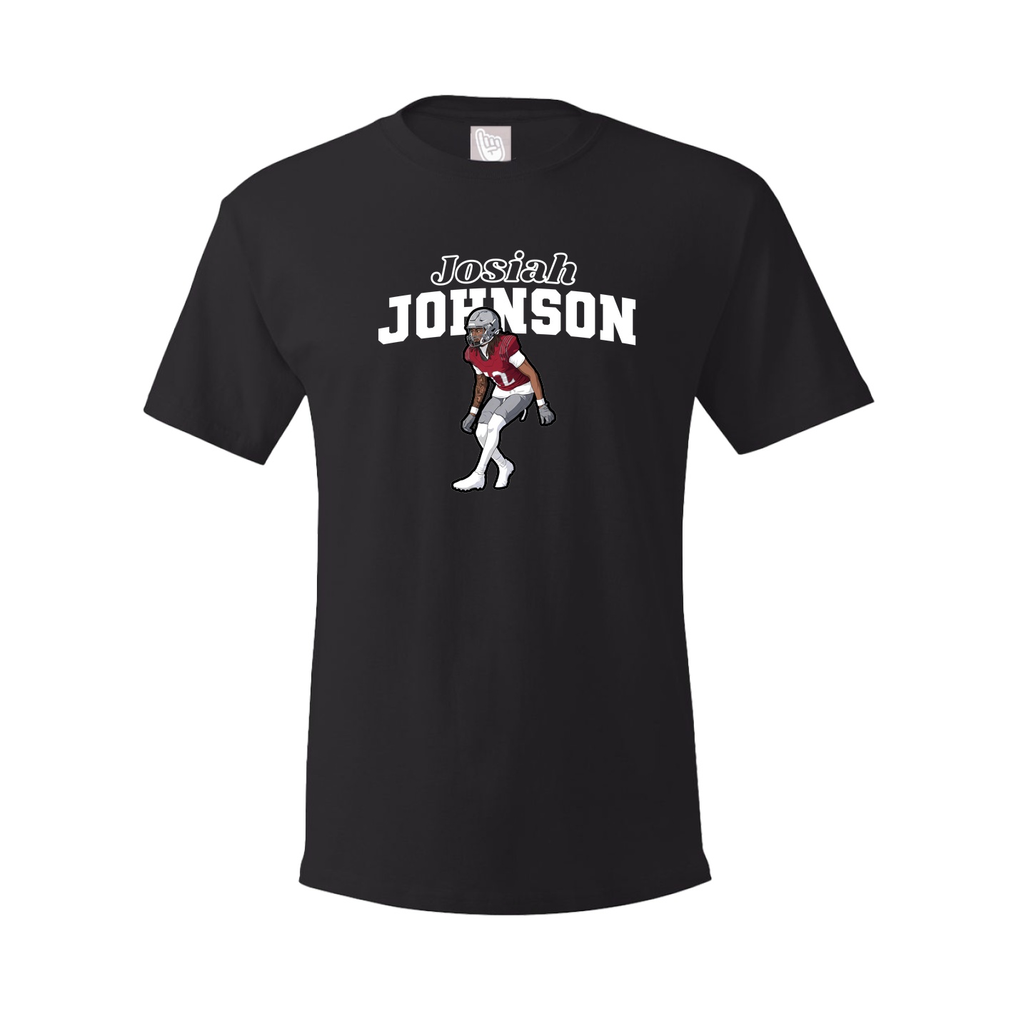 Youth Tee — Name Arch in Black