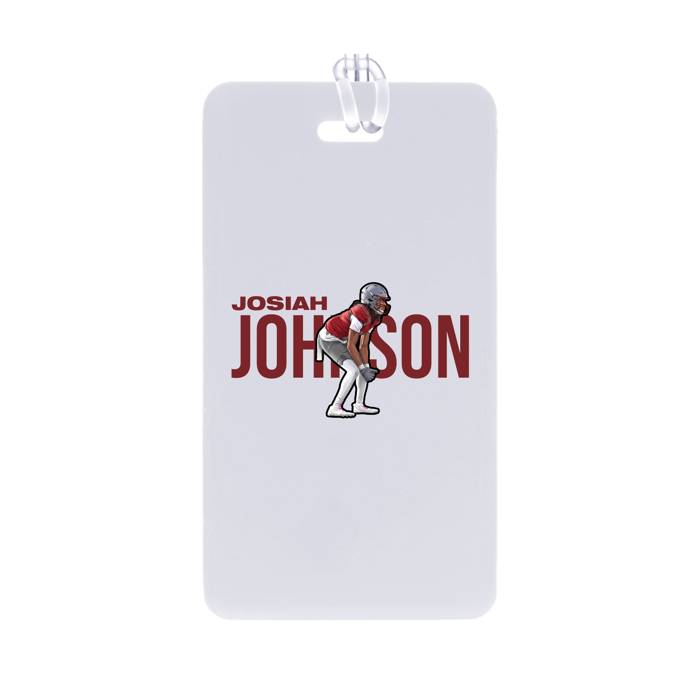 Bag Tag — Player Name in Classic