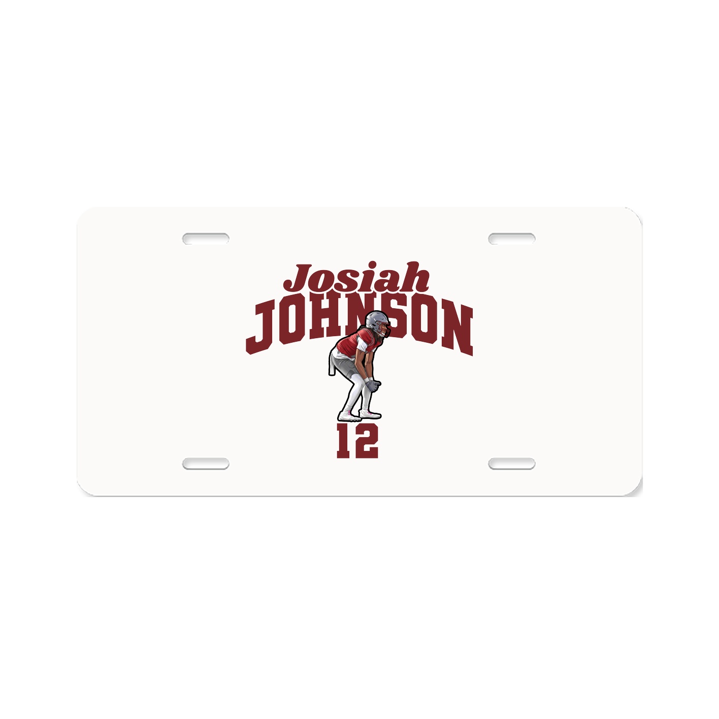 License Plate — Signature Arch in Classic