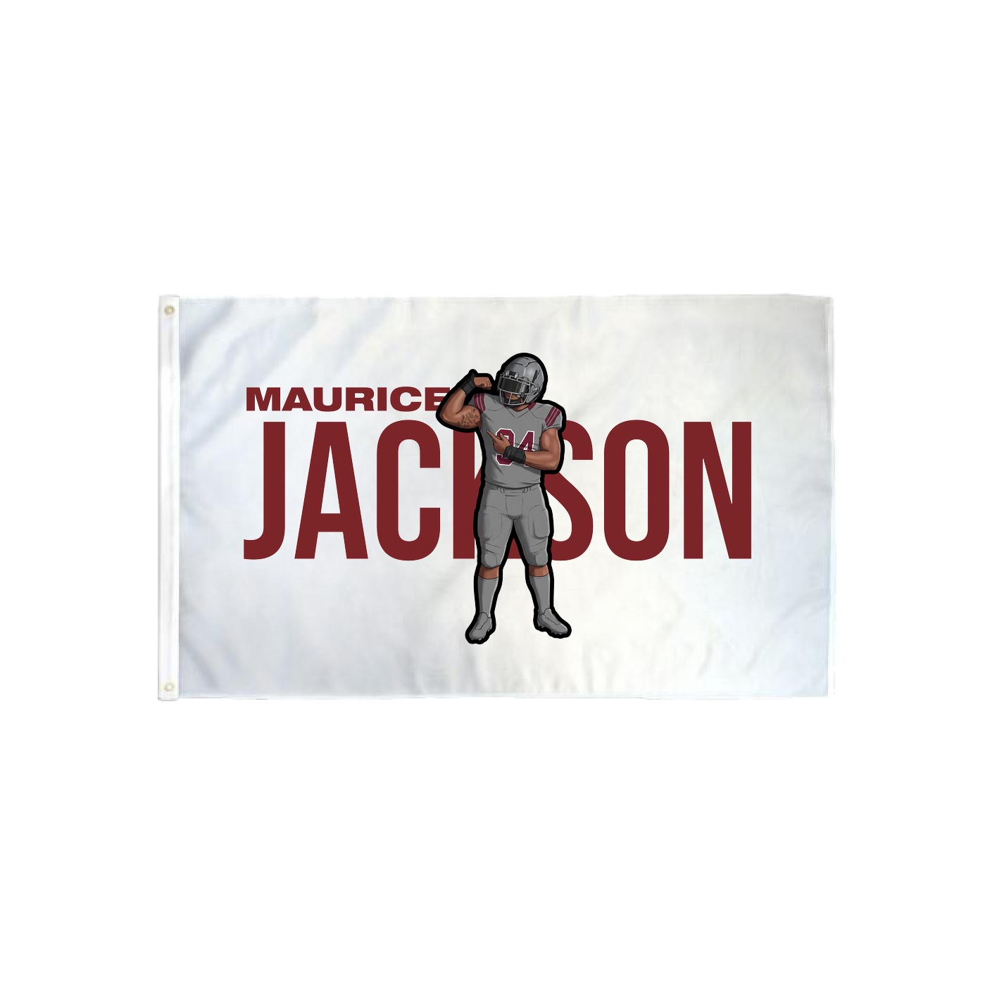 3x5 Flag — Player Name in Classic