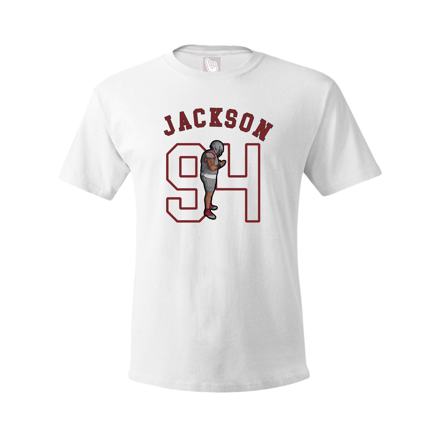 Youth Tee — Shirsey Arch in White