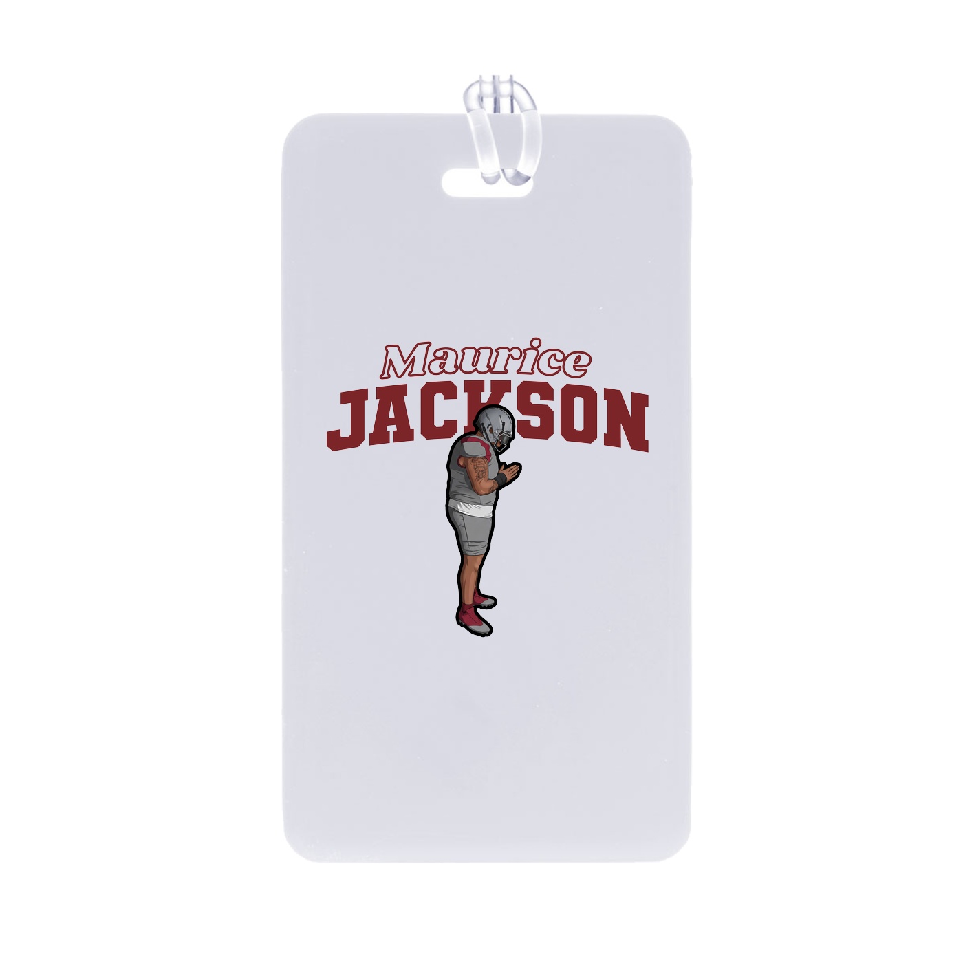 Bag Tag — Name Arch in Classic