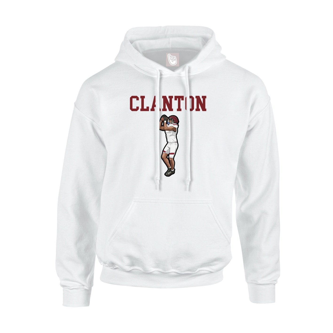 Youth Hoodie — Shirsey in White