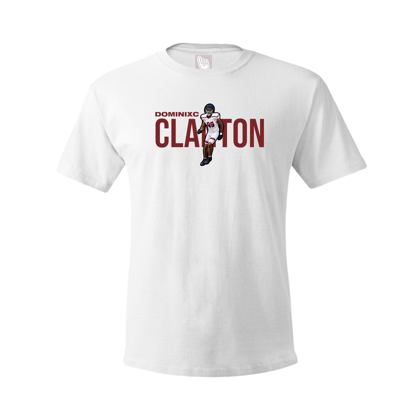 Youth Tee — Player Name in White