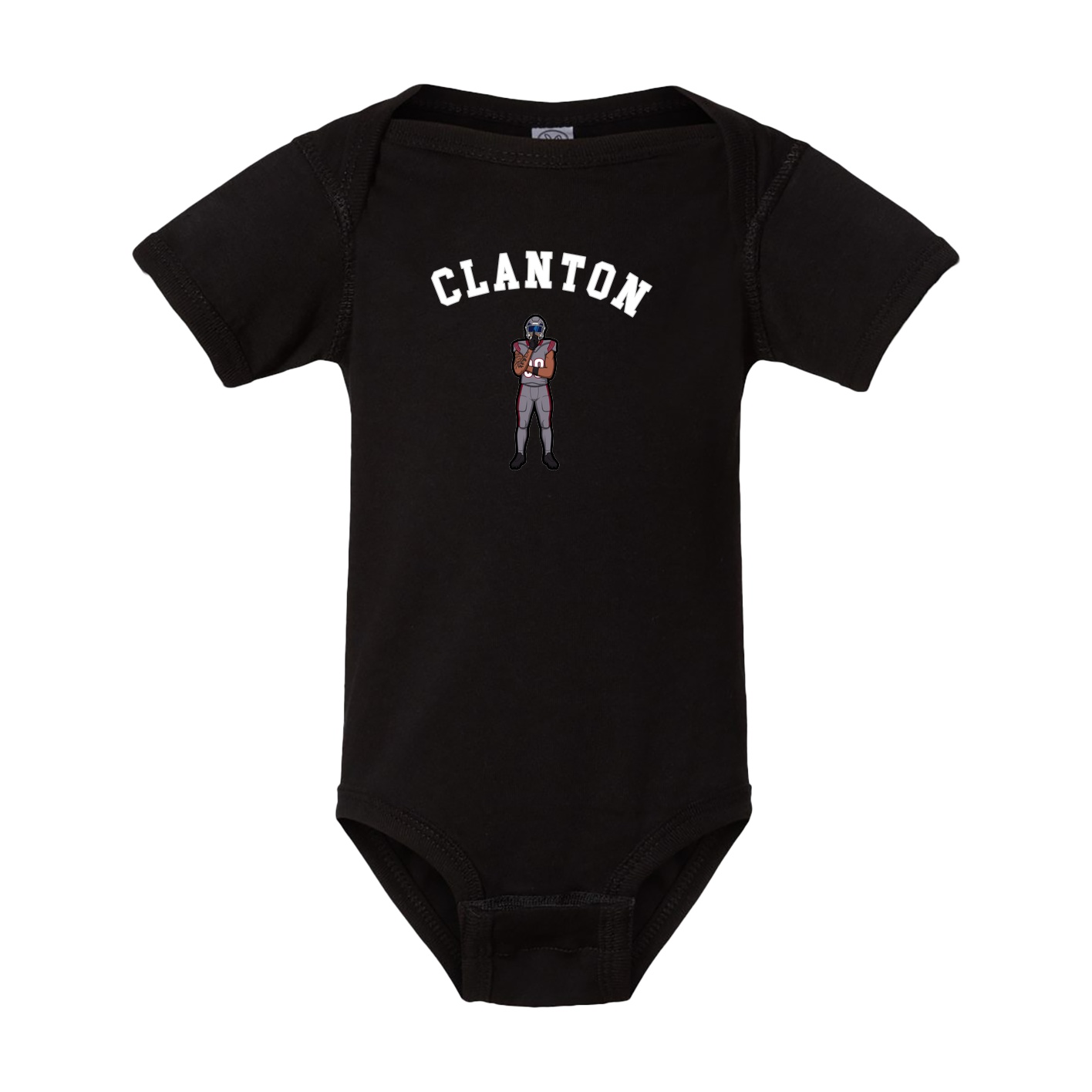 Baby Onesie — Shirsey Arch in Black
