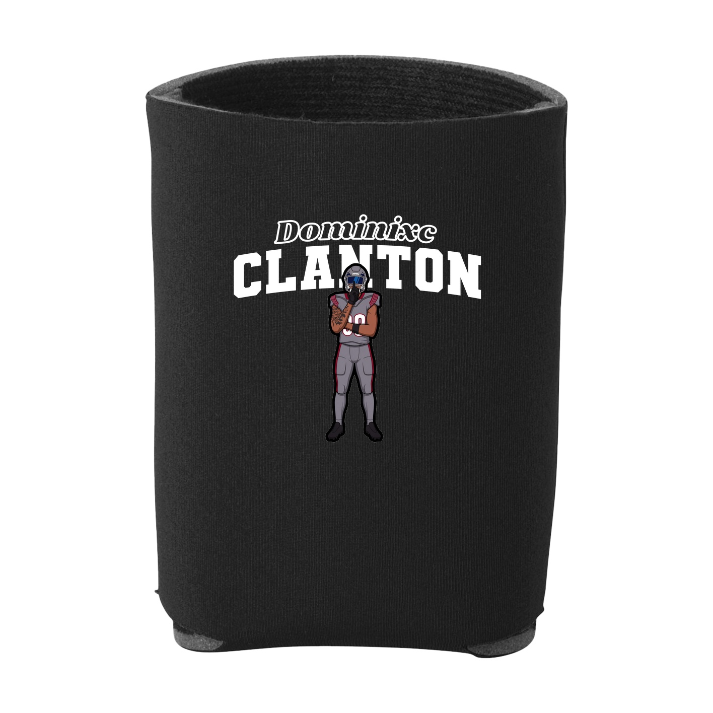 Can Holder — Name Arch in Black