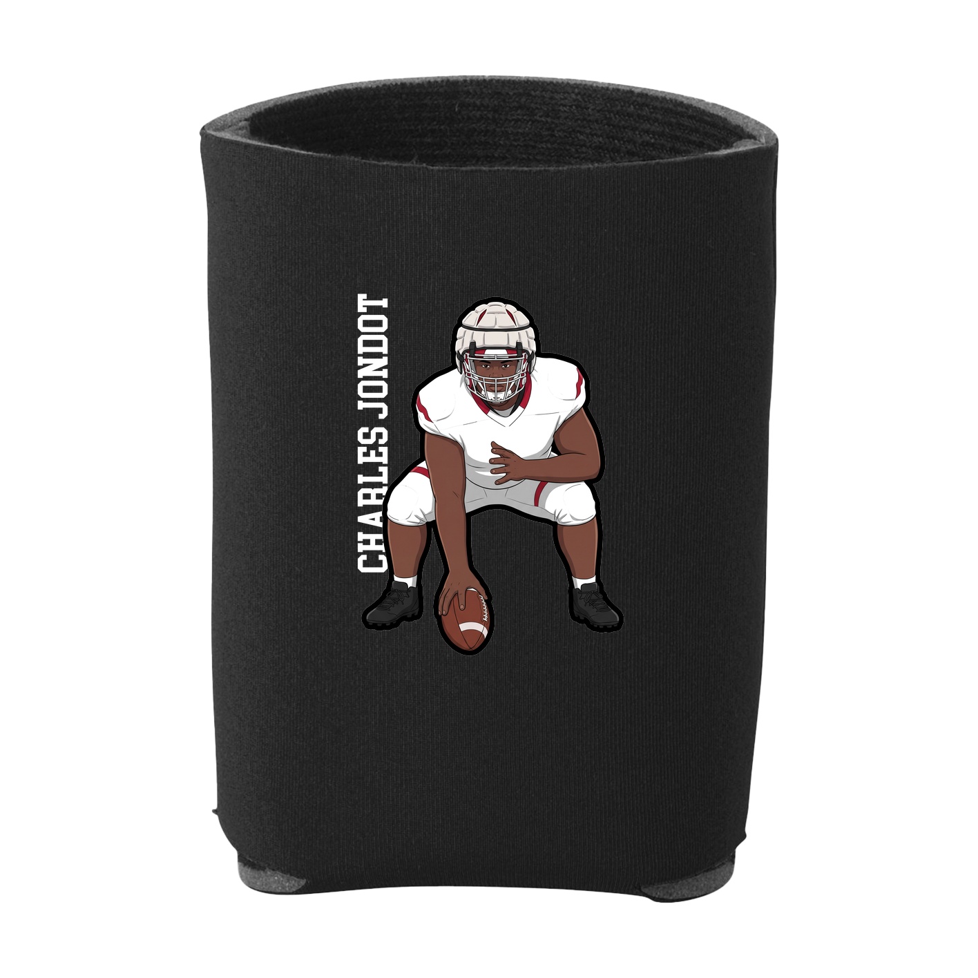 Can Holder — Name Vertical in Black