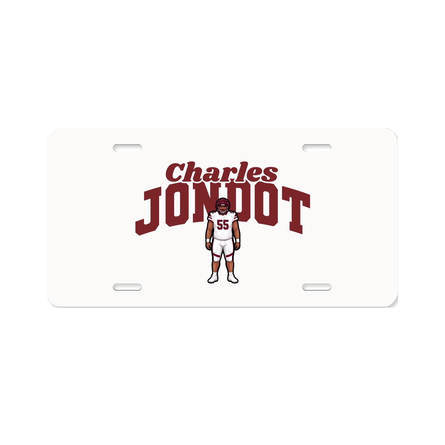 License Plate — Signature Arch in Classic