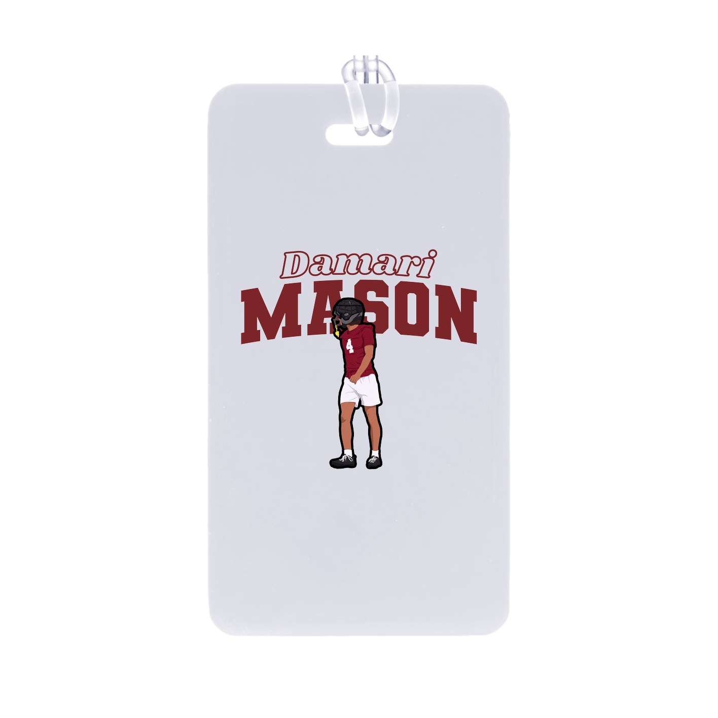 Bag Tag — Name Arch in Classic