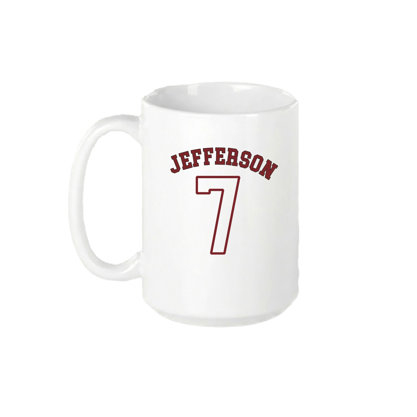 15oz Coffee Mug — Shirsey Arch in White
