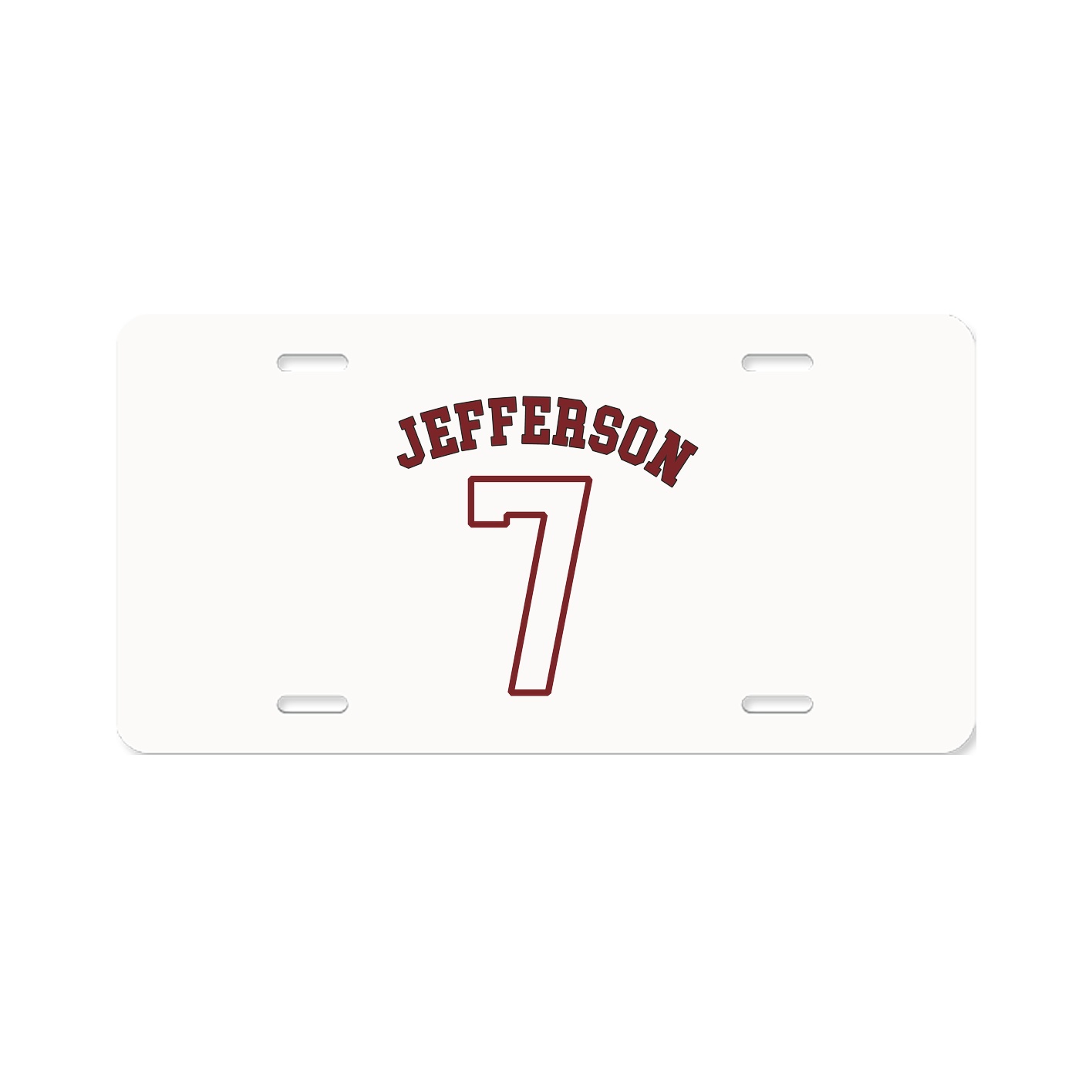 License Plate — Shirsey Arch in Classic