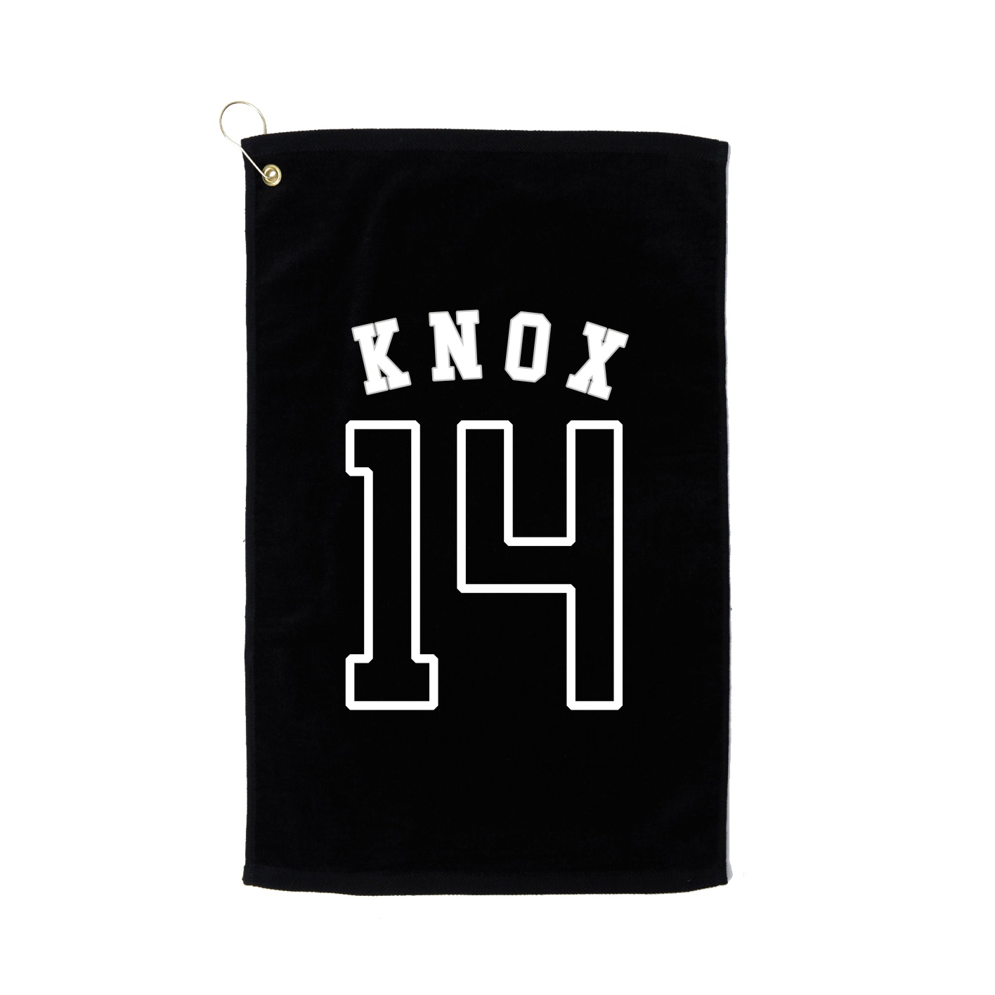 Golf Towel — Shirsey Arch in Black