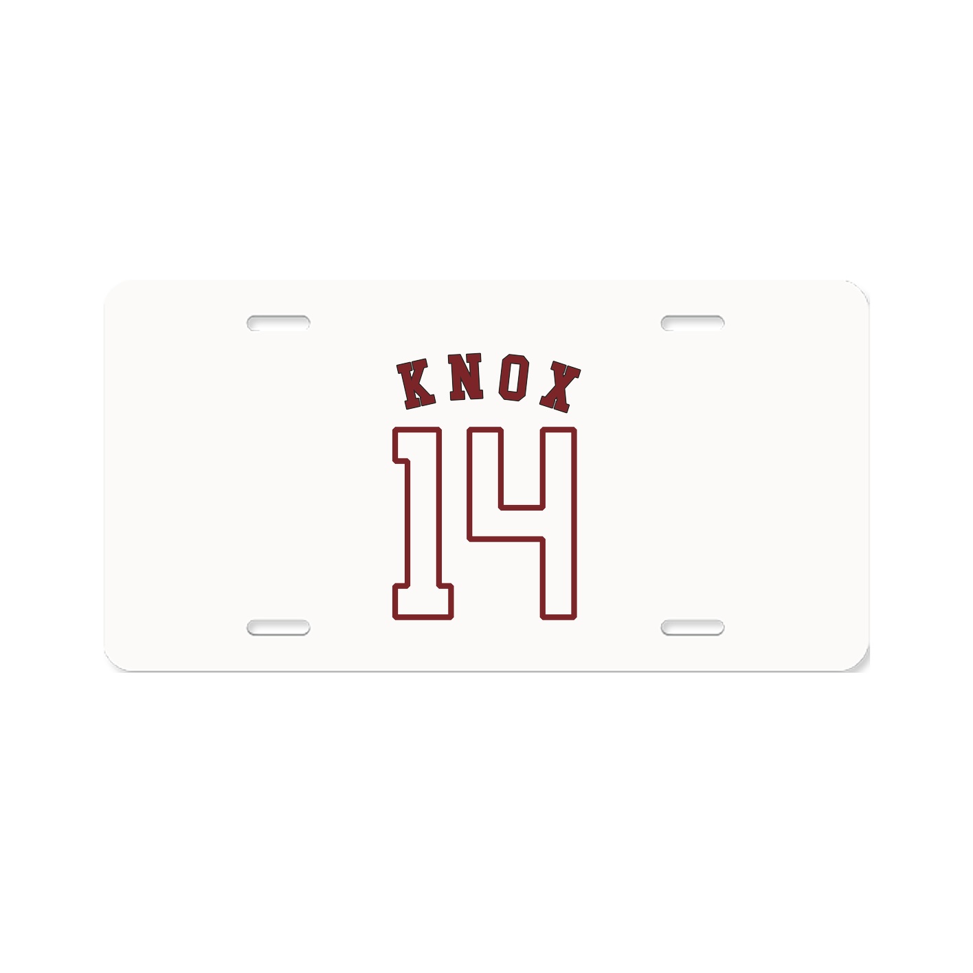 License Plate — Shirsey Arch in Classic