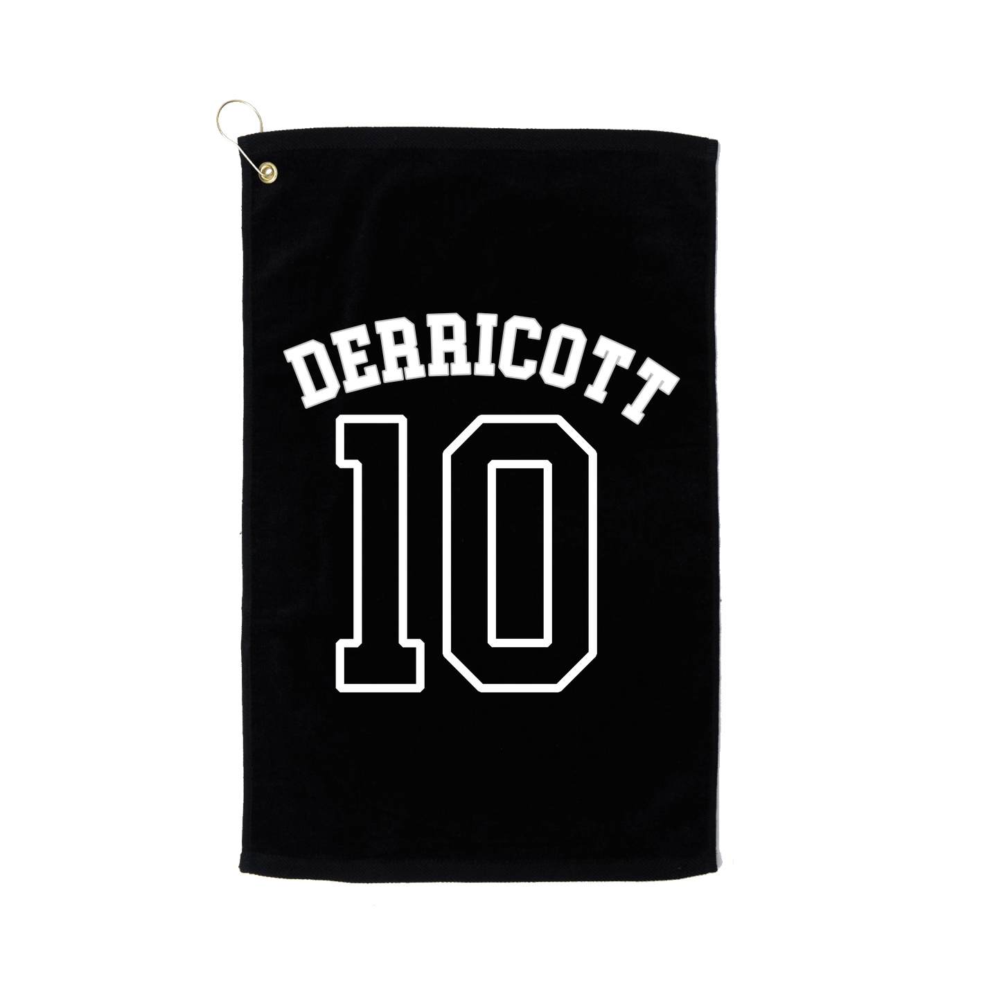 Golf Towel — Shirsey Arch in Black