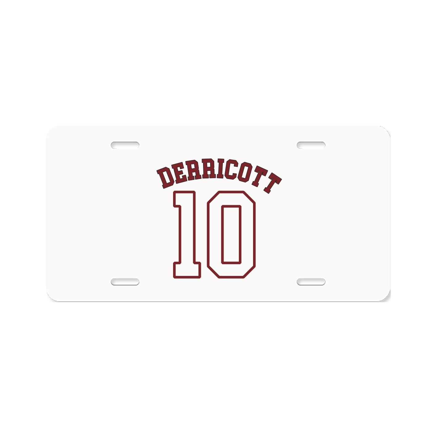 License Plate — Shirsey Arch in Classic