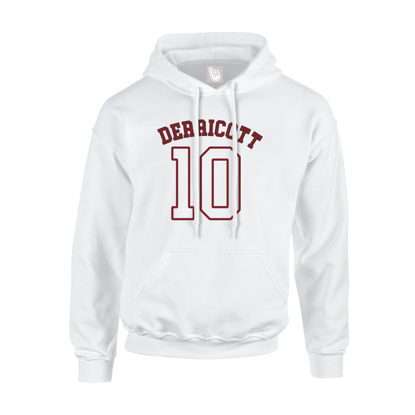 Youth Hoodie — Shirsey Arch in White