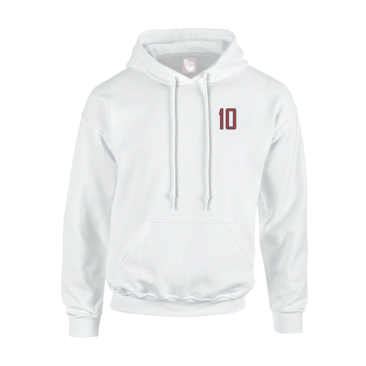 Youth Hoodie — Front Shirsy in White