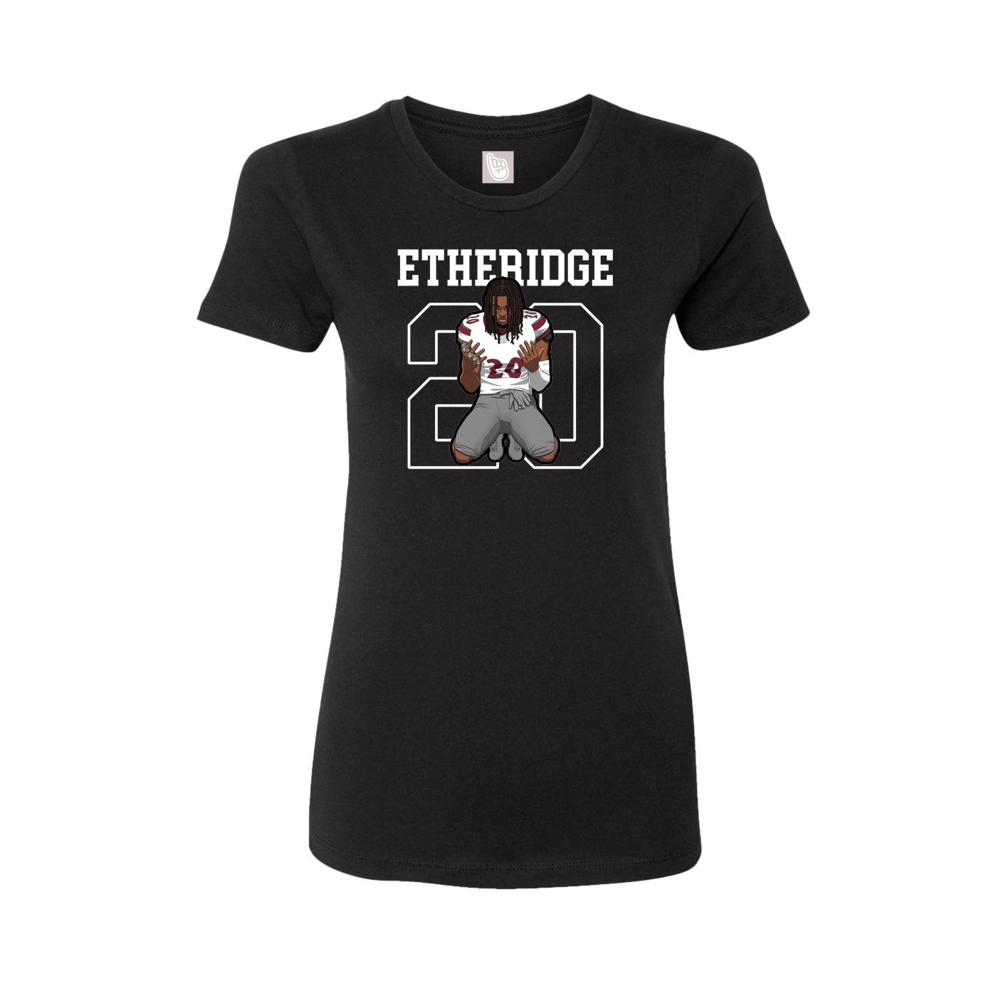 Fitted Women's Tee — Shirsey in Black