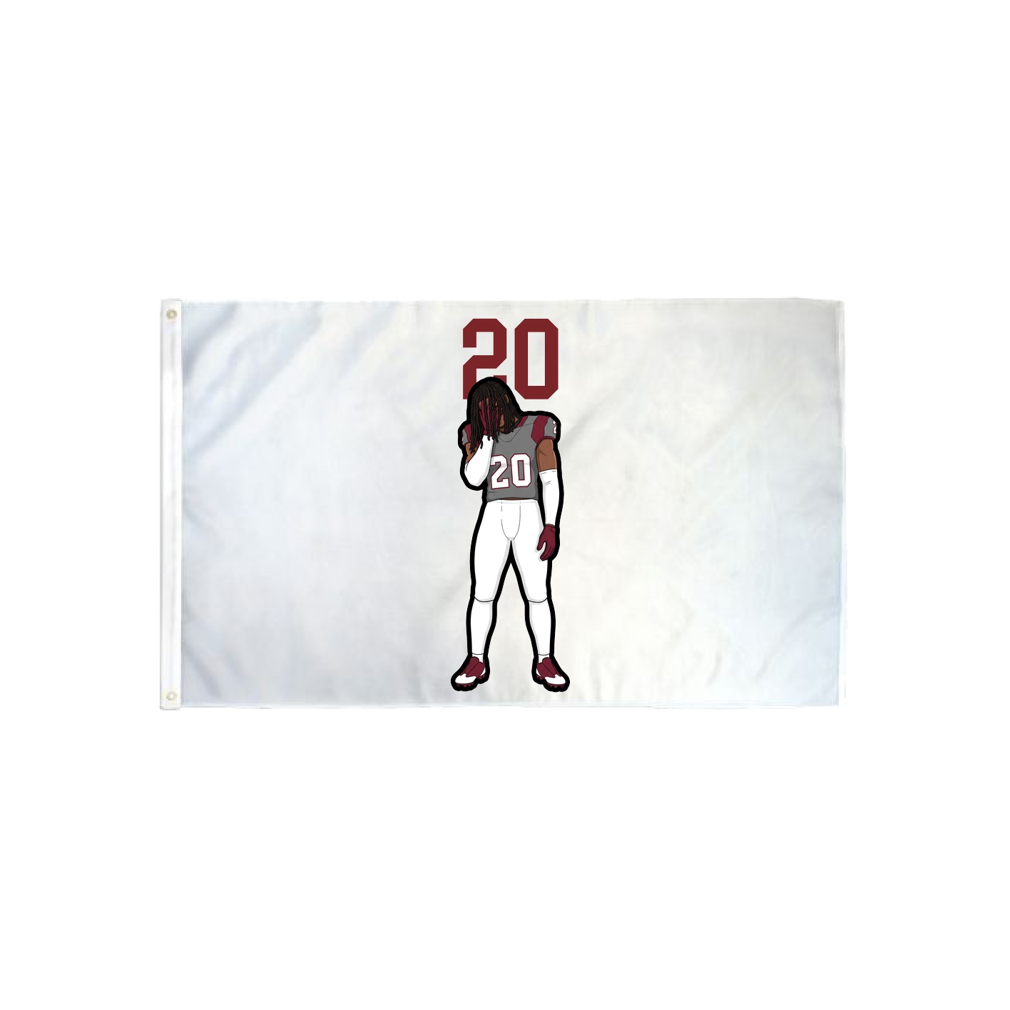 3x5 Flag — Number Top in Classic