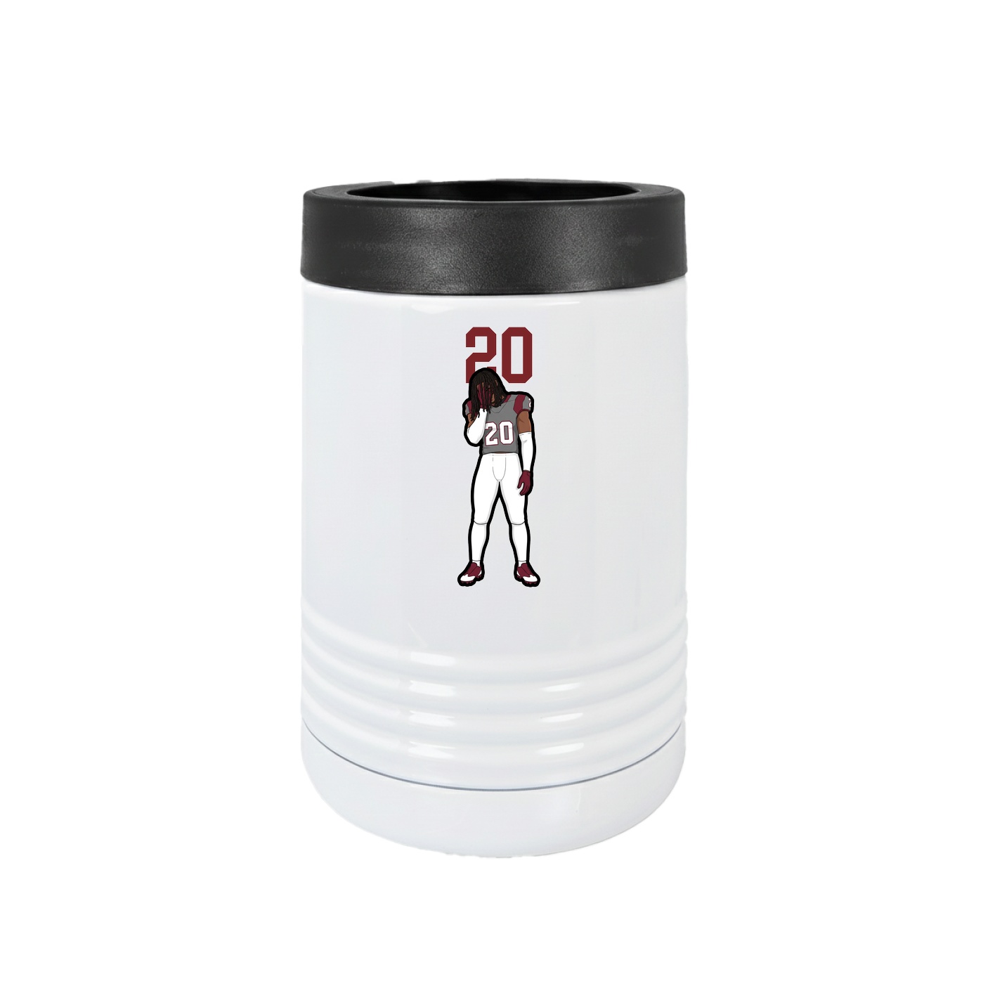 Beverage Holder — Number Top in White