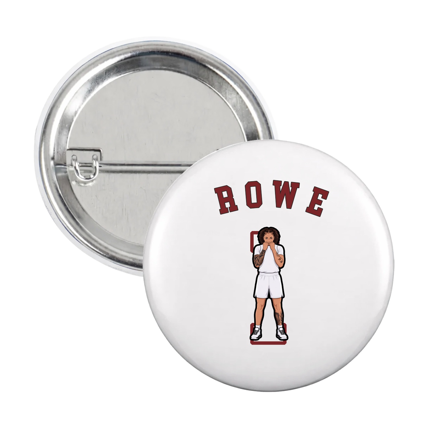 Game Day Button — Shirsey Arch in White