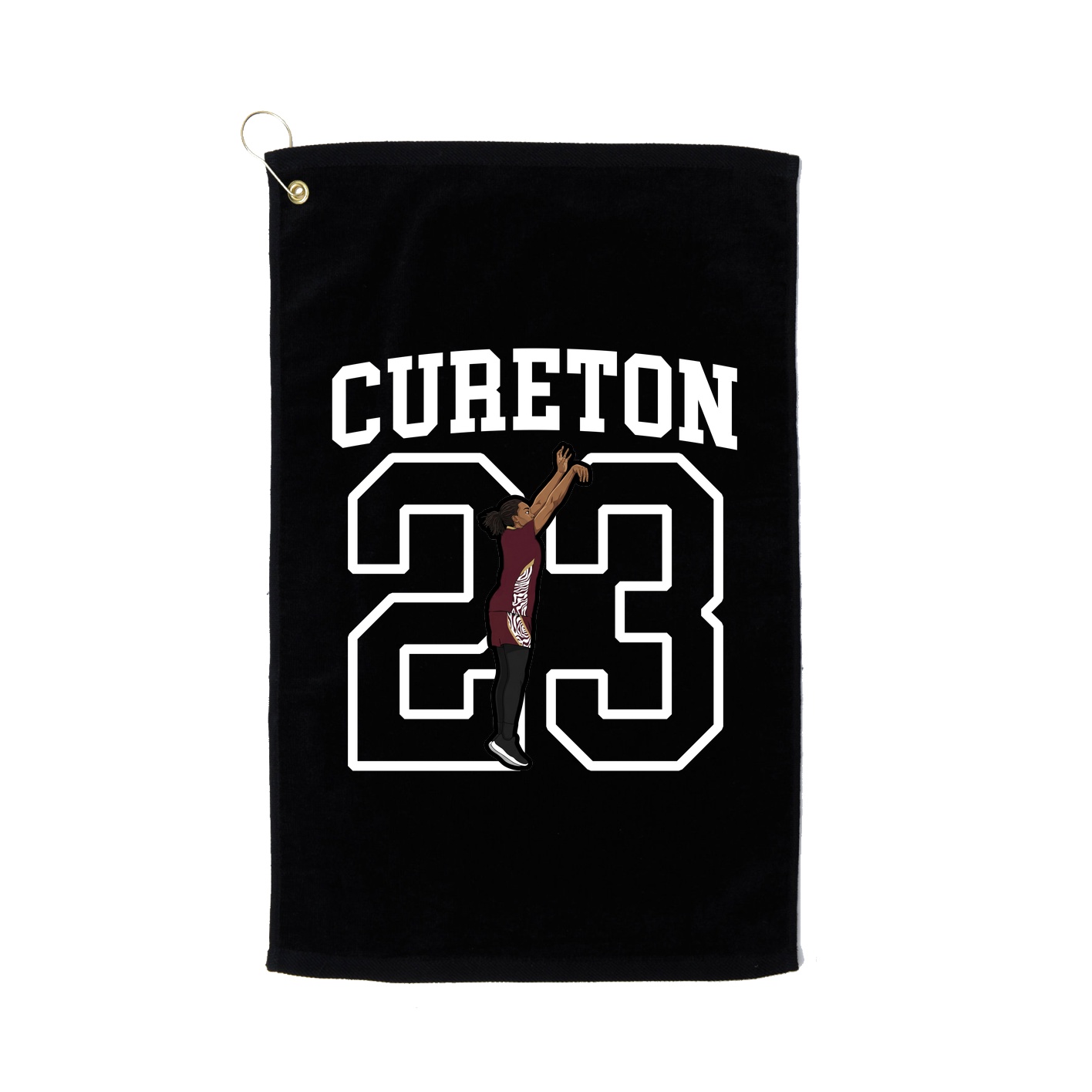 Golf Towel — Shirsey in Black
