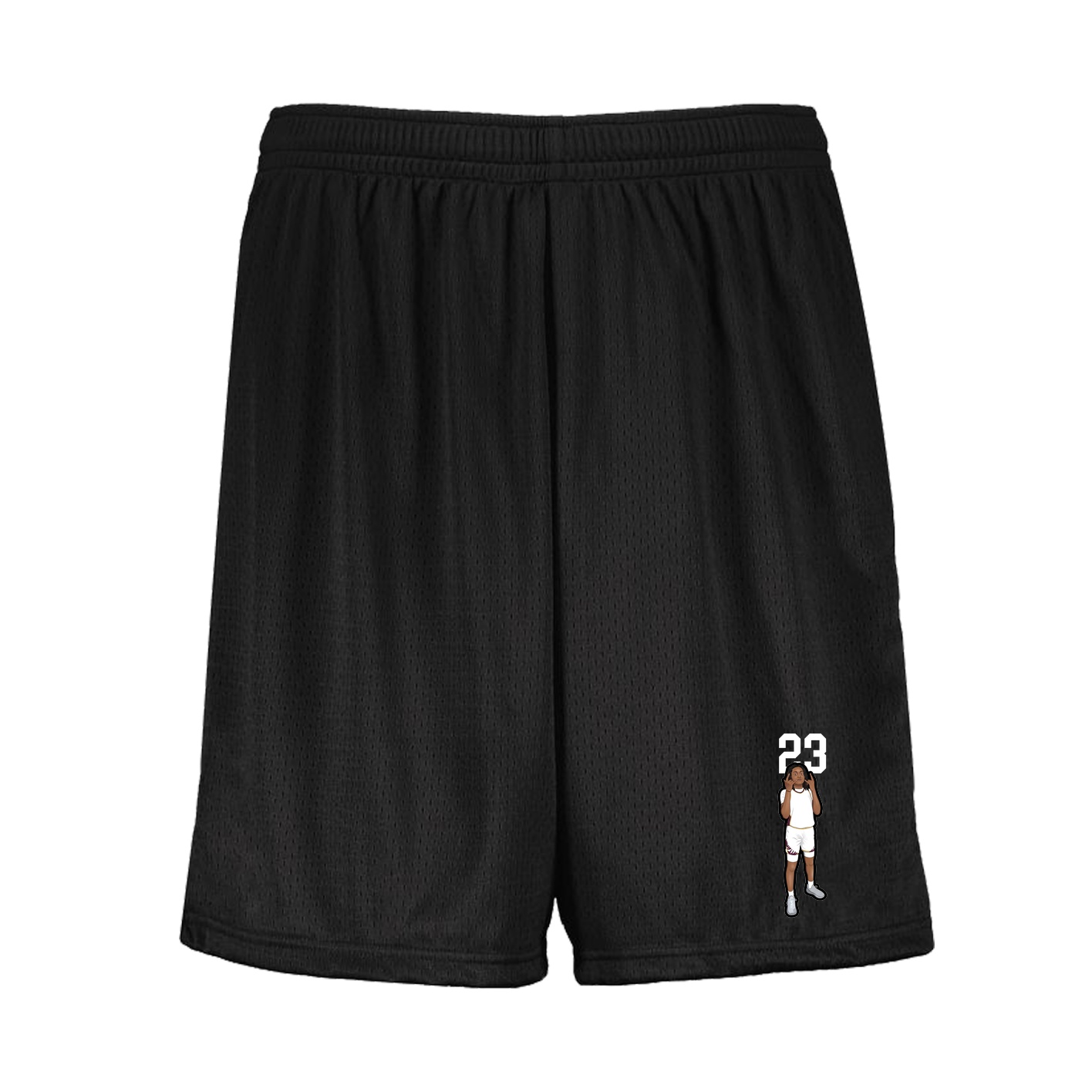 Shorts — Number Top in Black