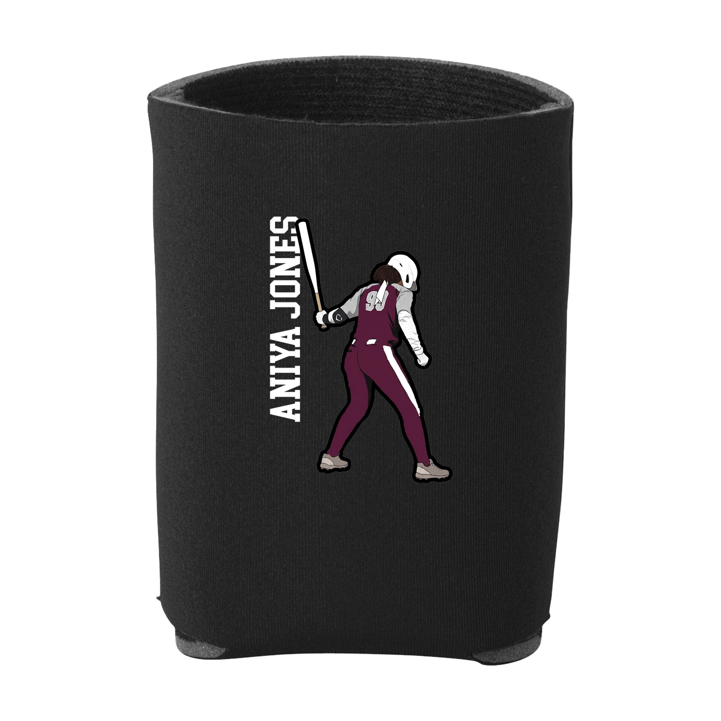 Can Holder — Name Vertical in Black