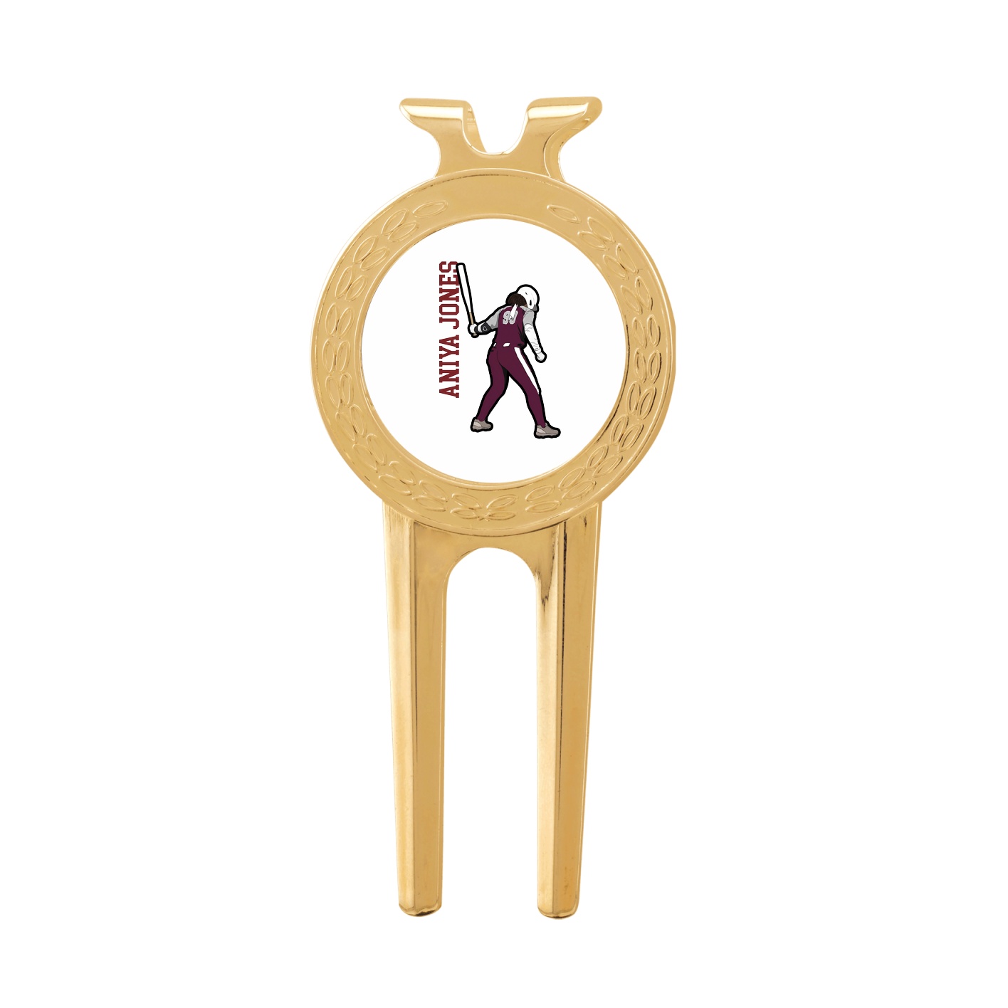 Divot Tool with Ball Marker — Name Vertical in Classic
