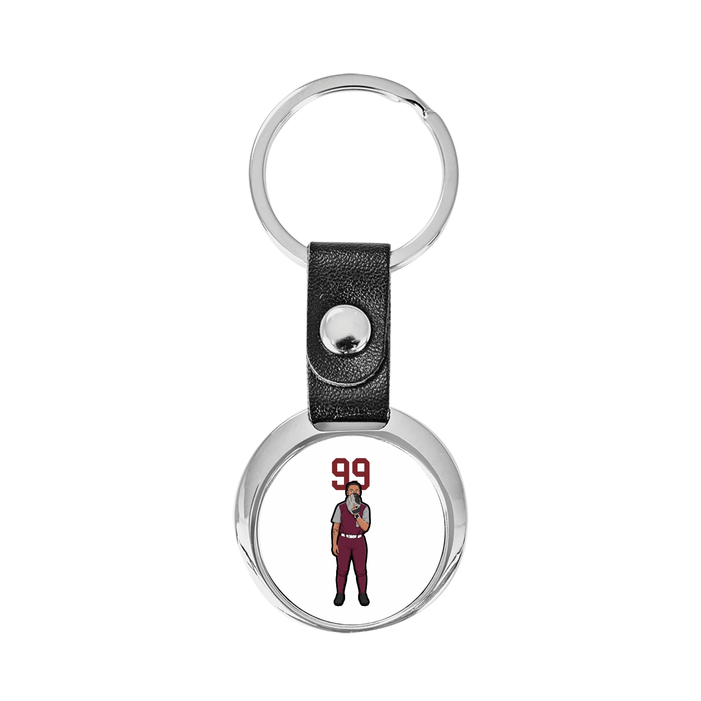 Key Chain — Number Top in Classic