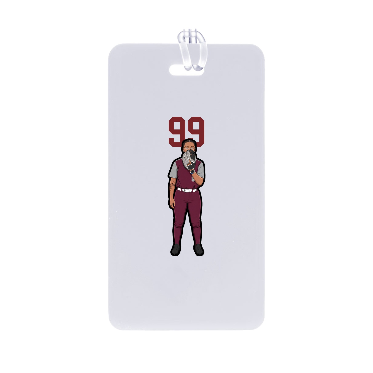Bag Tag — Number Top in Classic