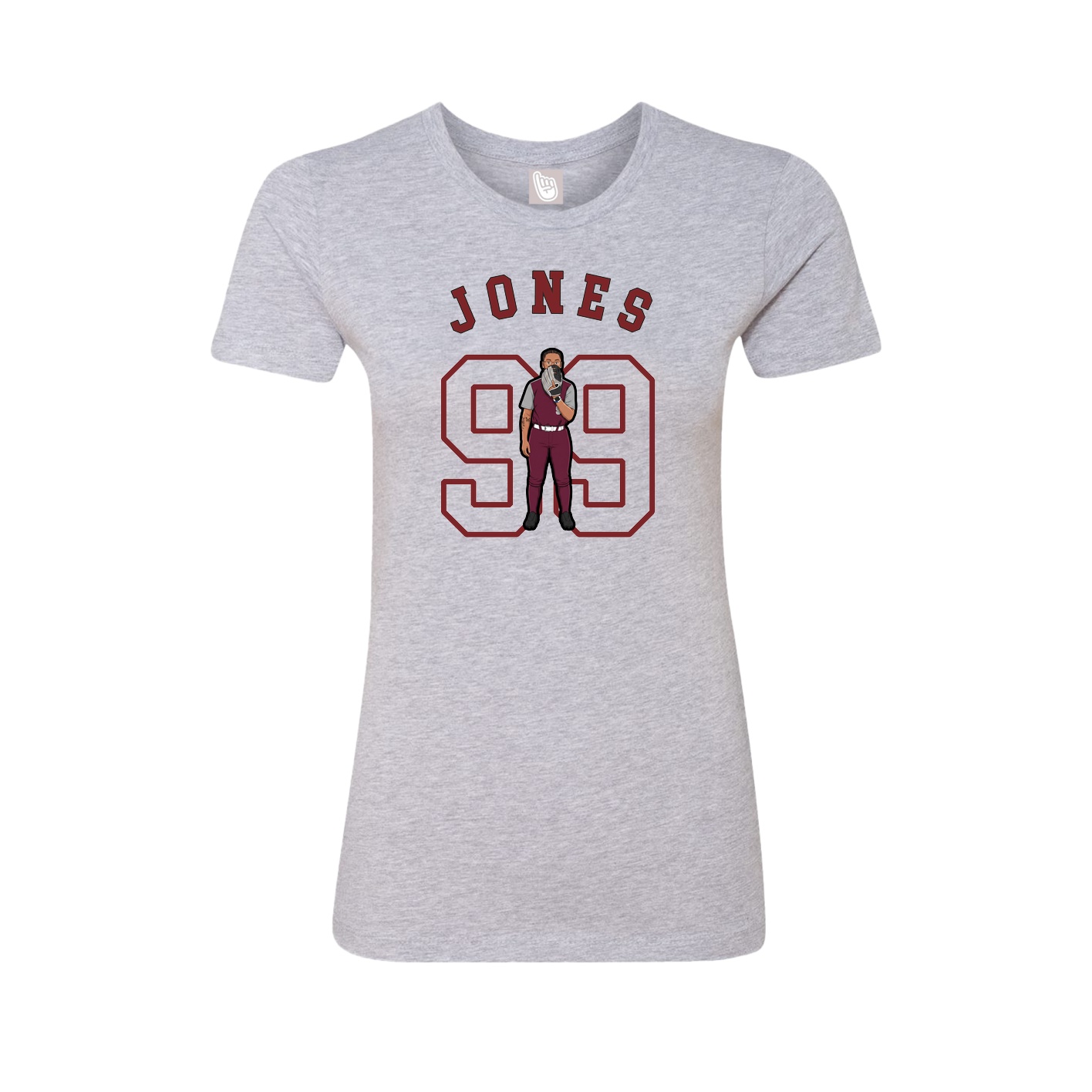Womens Tee — Shirsey Arch in Grey