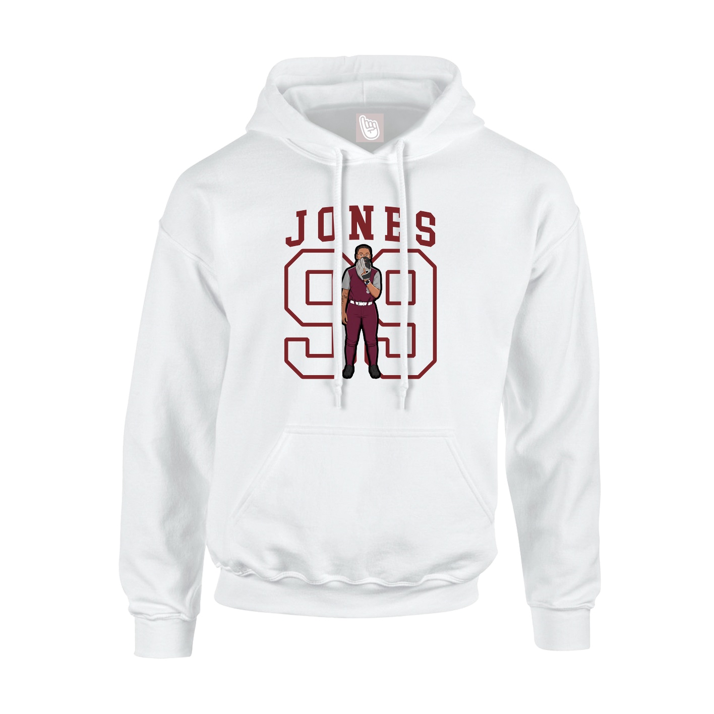 Hoodie — Shirsey in White