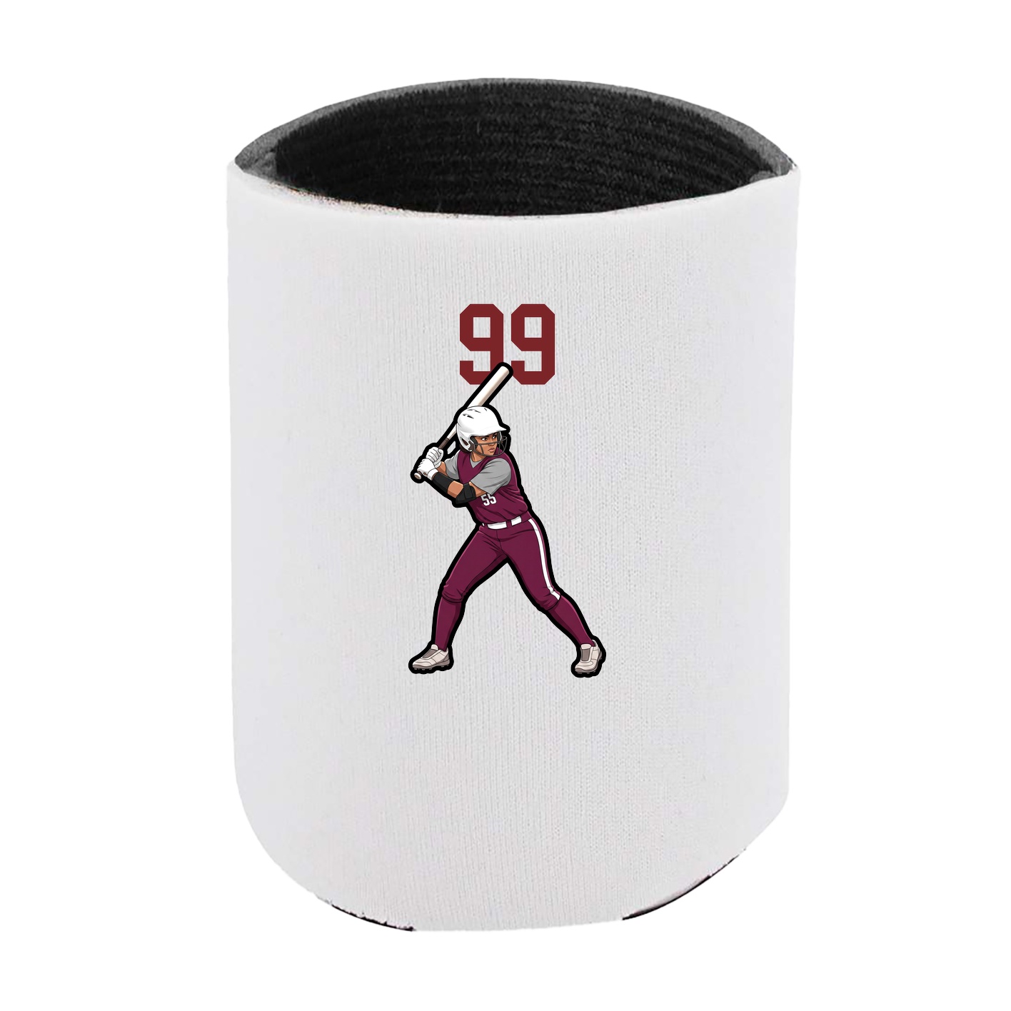 Can Holder — Number Top in White